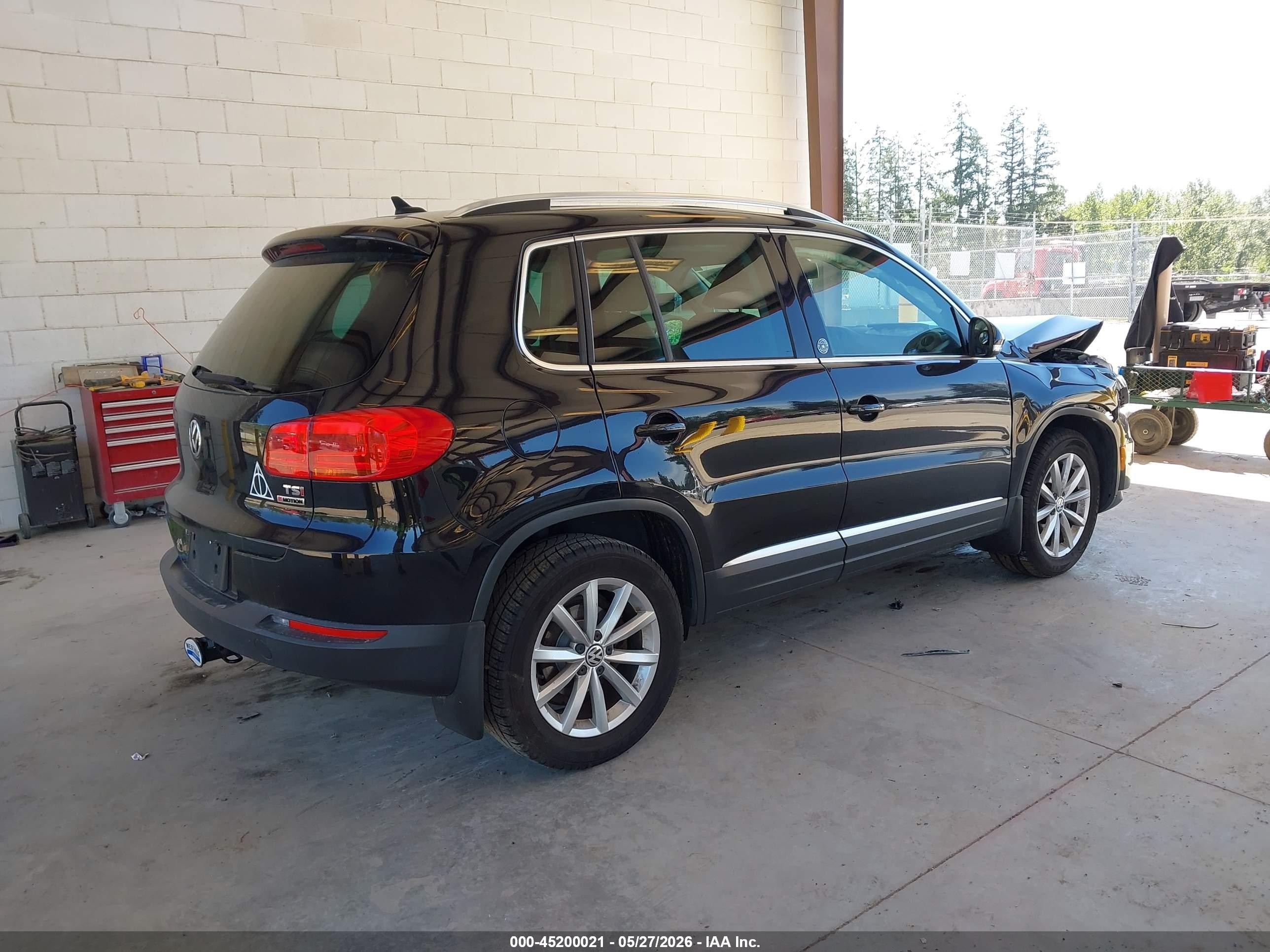 2017 Volkswagen Tiguan 2.0t Wolfsburg Edition Black vin: WVGSV7AX5HK011277