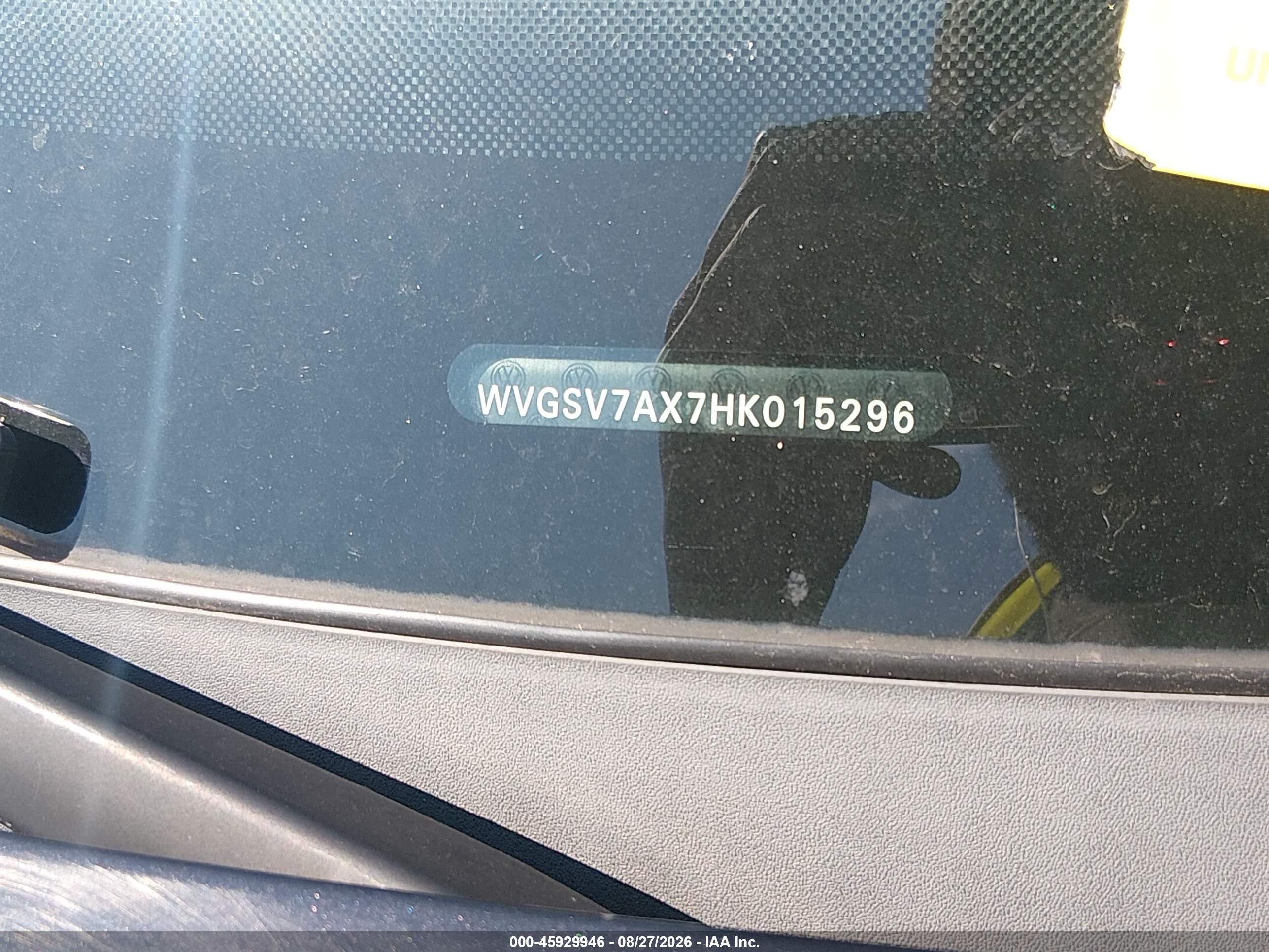 2017 Volkswagen Tiguan 2.0t Wolfsburg Edition Черный vin: WVGSV7AX7HK015296