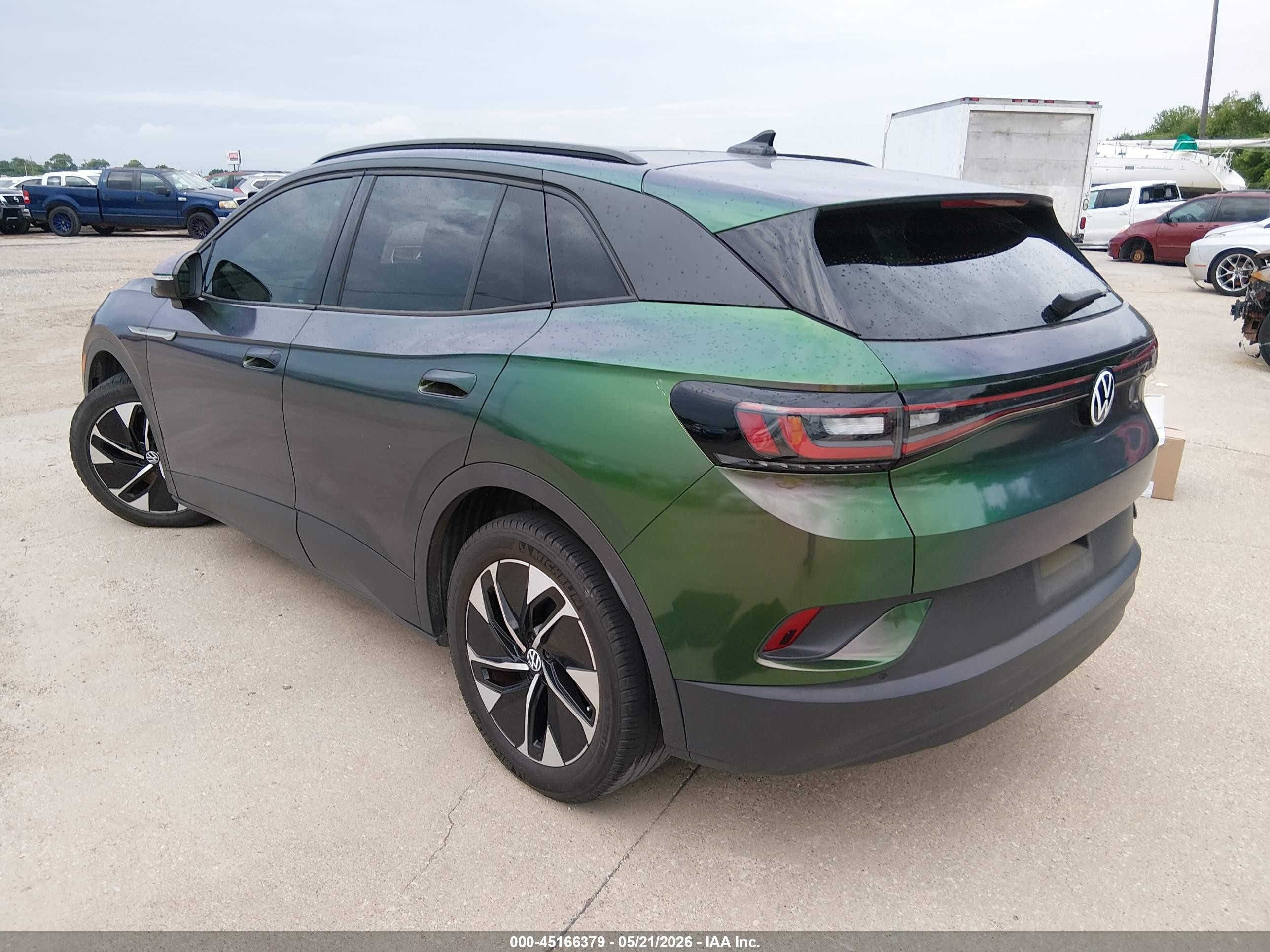 2021 Volkswagen Id.4 Pro S Green vin: WVGTMPE21MP032422