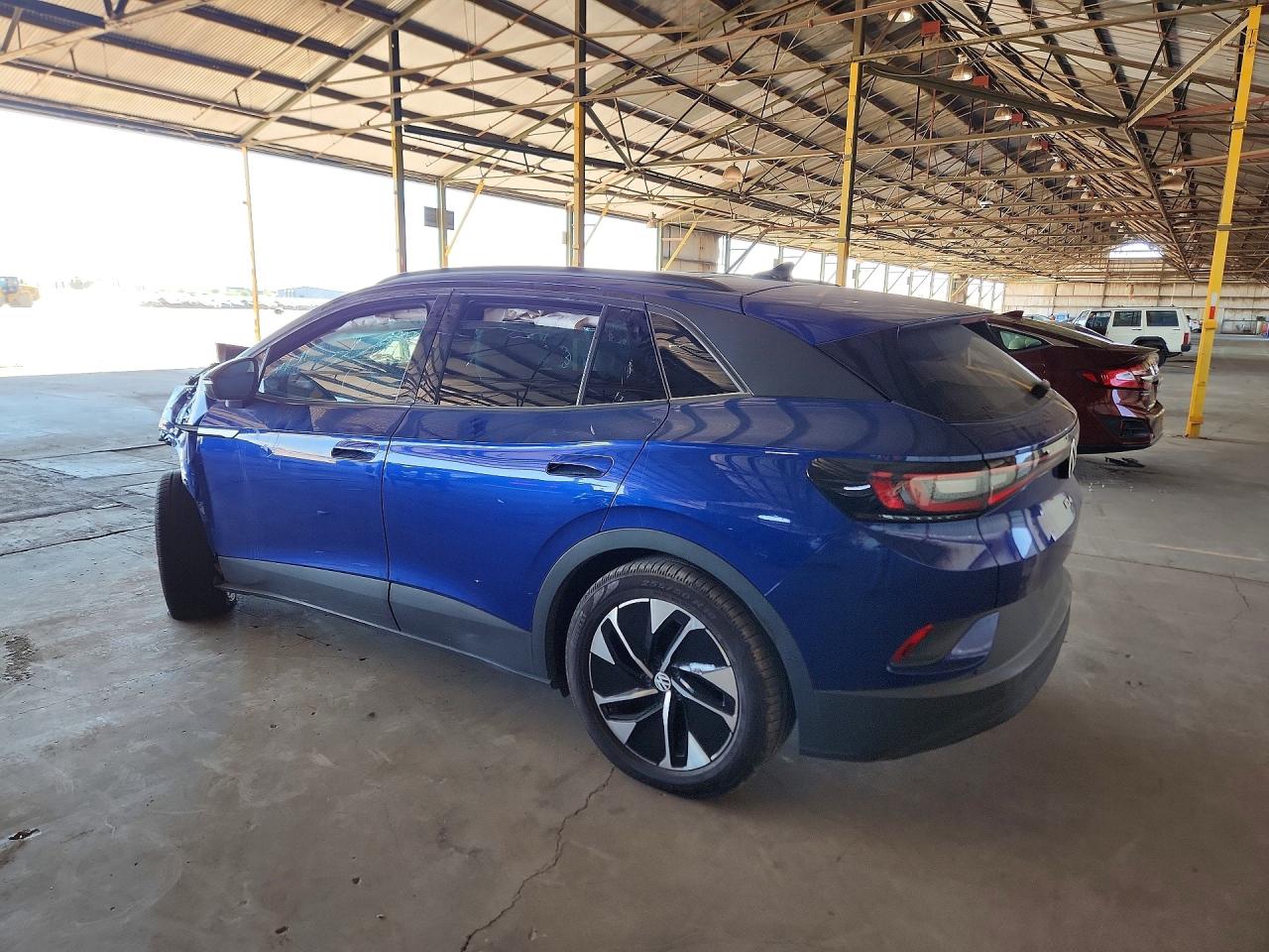 2021 Volkswagen Id.4 Pro S Синий vin: WVGTMPE21MP032629