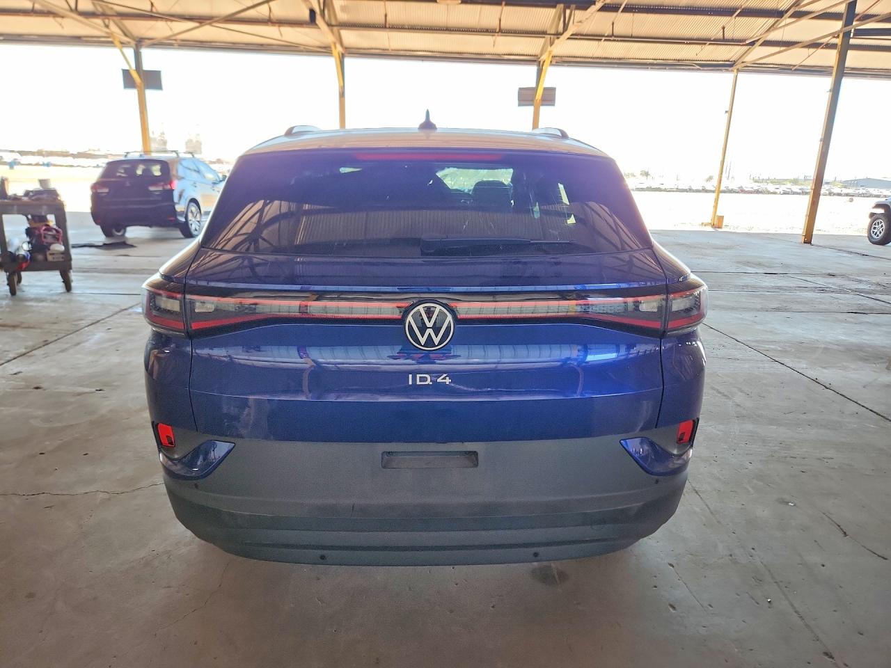 2021 Volkswagen Id.4 Pro S Синий vin: WVGTMPE21MP032629