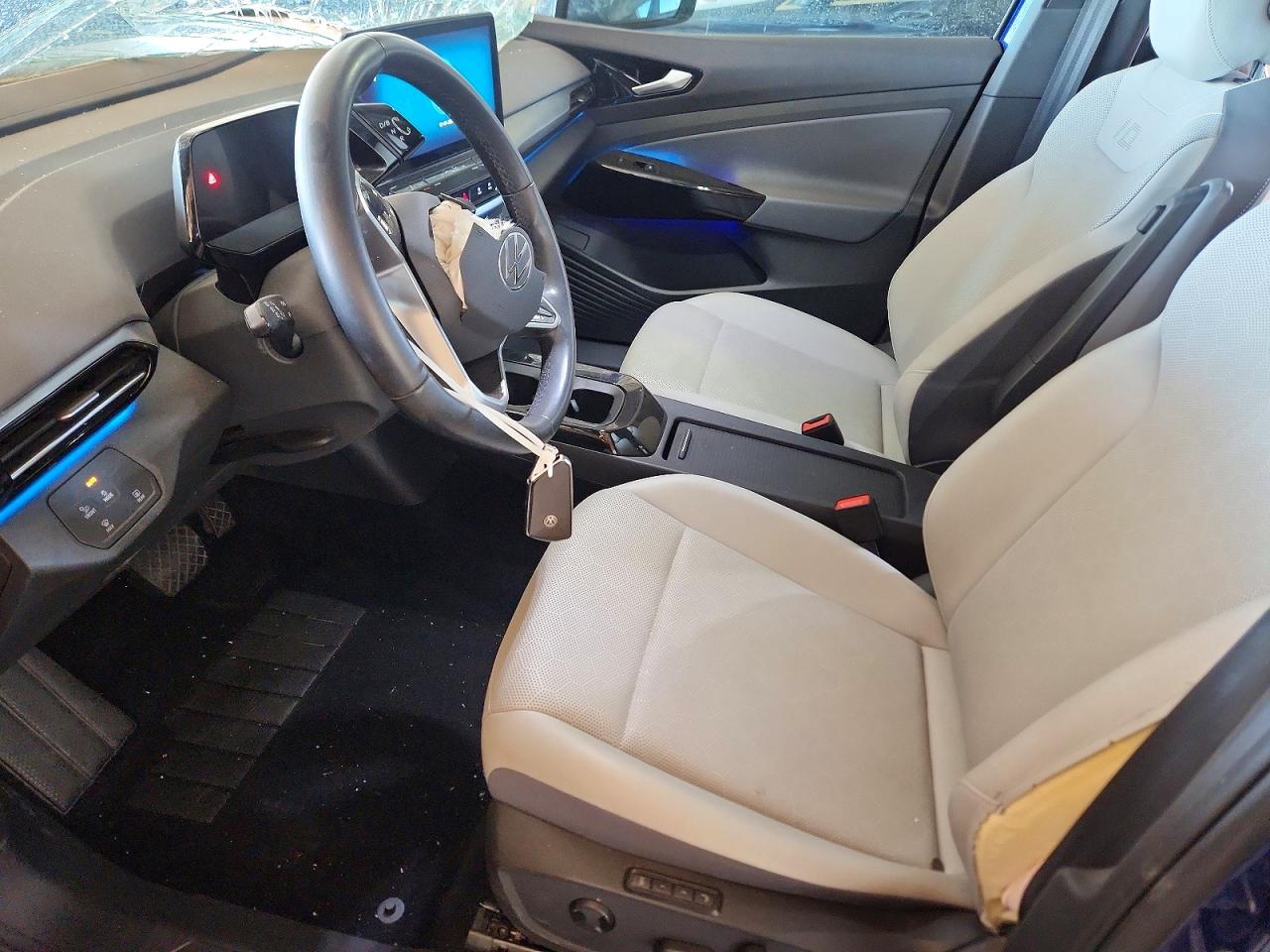 2021 Volkswagen Id.4 Pro S Синий vin: WVGTMPE21MP032629