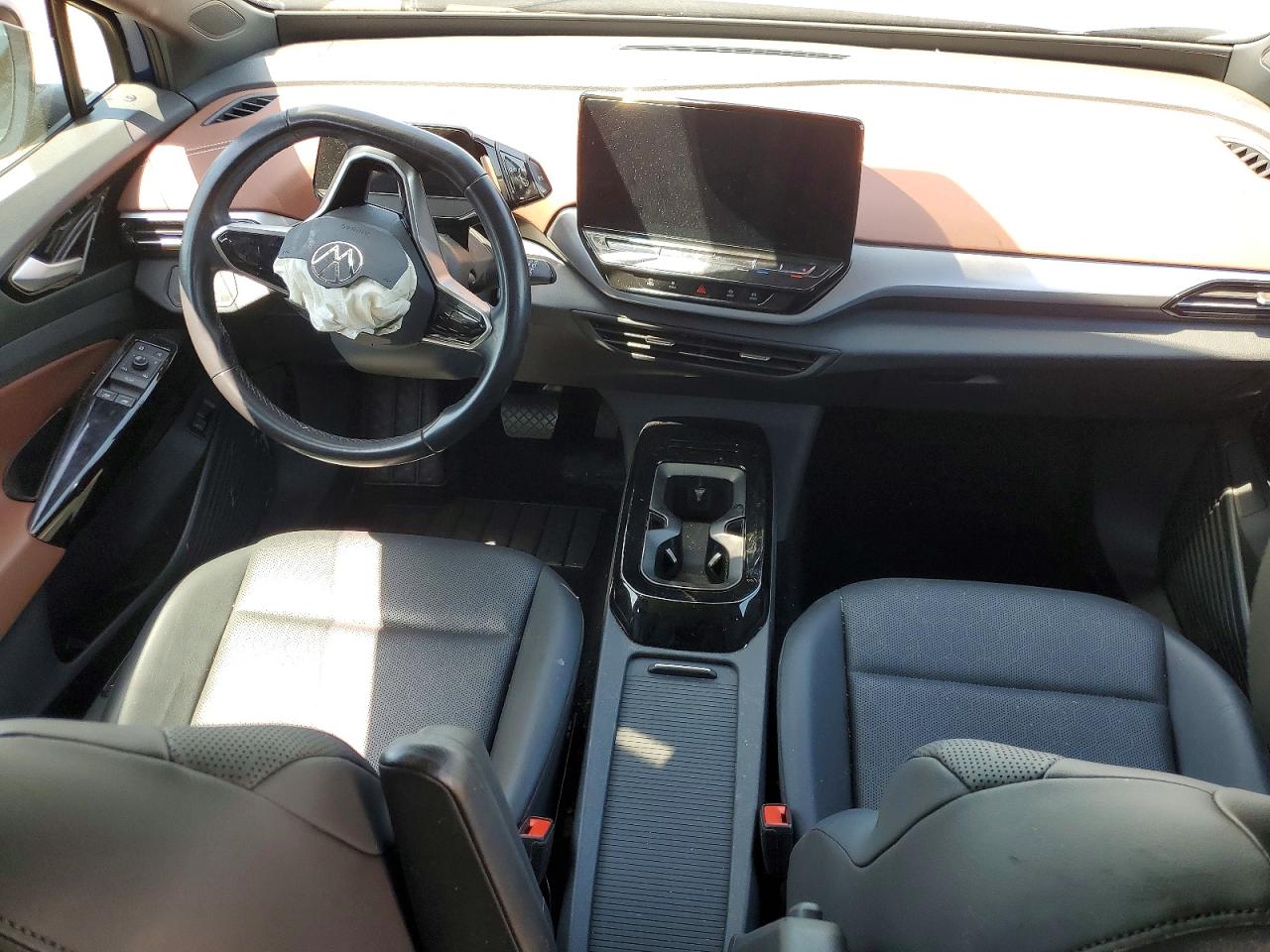 2021 Volkswagen Id.4 Pro S Blue vin: WVGTMPE23MP038593