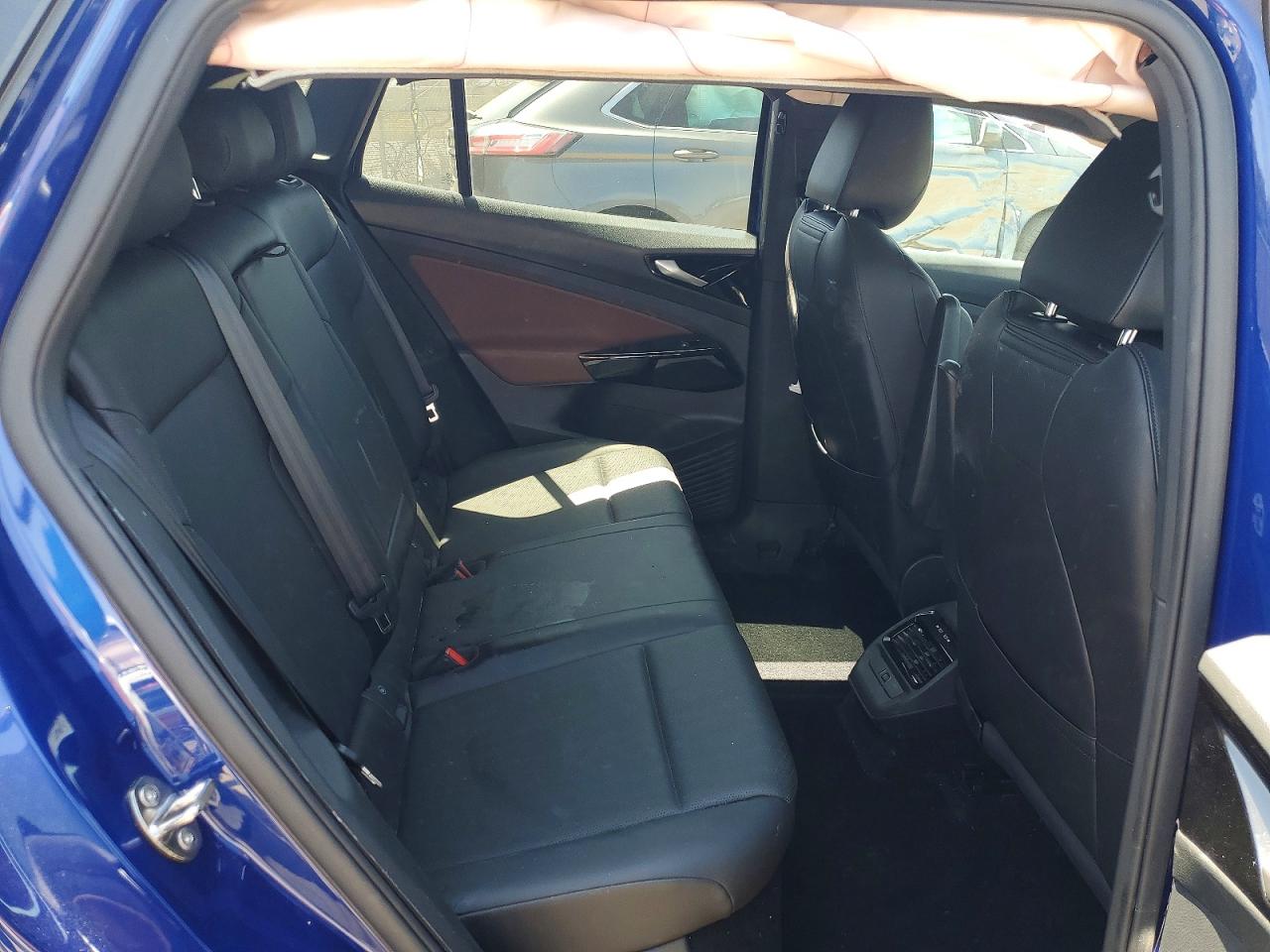 2021 Volkswagen Id.4 Pro S Blue vin: WVGTMPE23MP038593