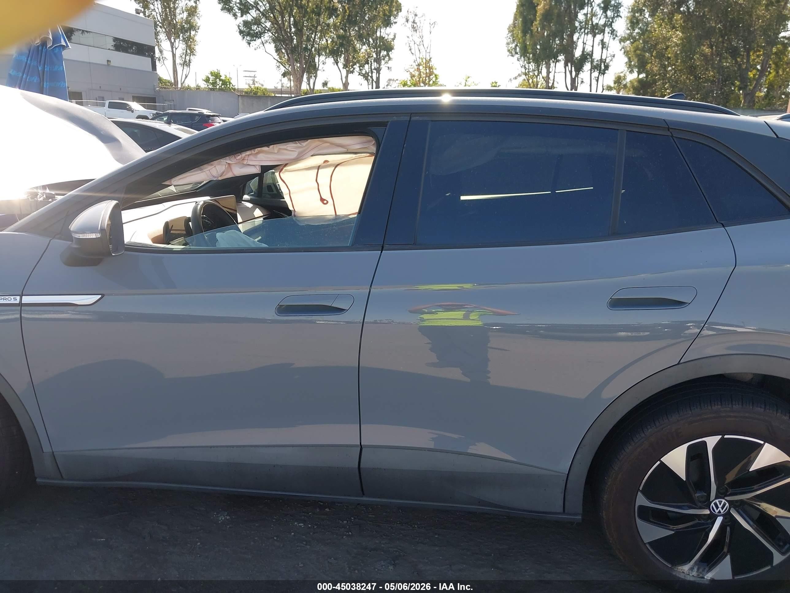 2022 Volkswagen Id.4 Pro S Gray vin: WVGTMPE23NP040653