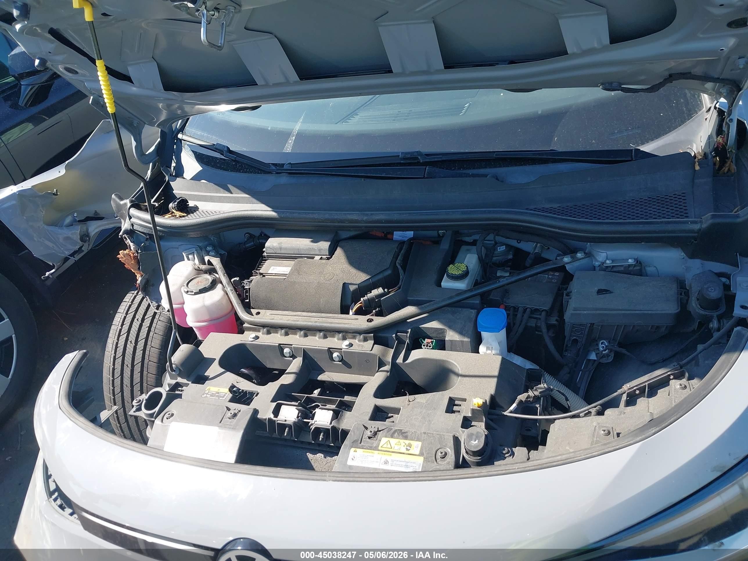 2022 Volkswagen Id.4 Pro S Gray vin: WVGTMPE23NP040653