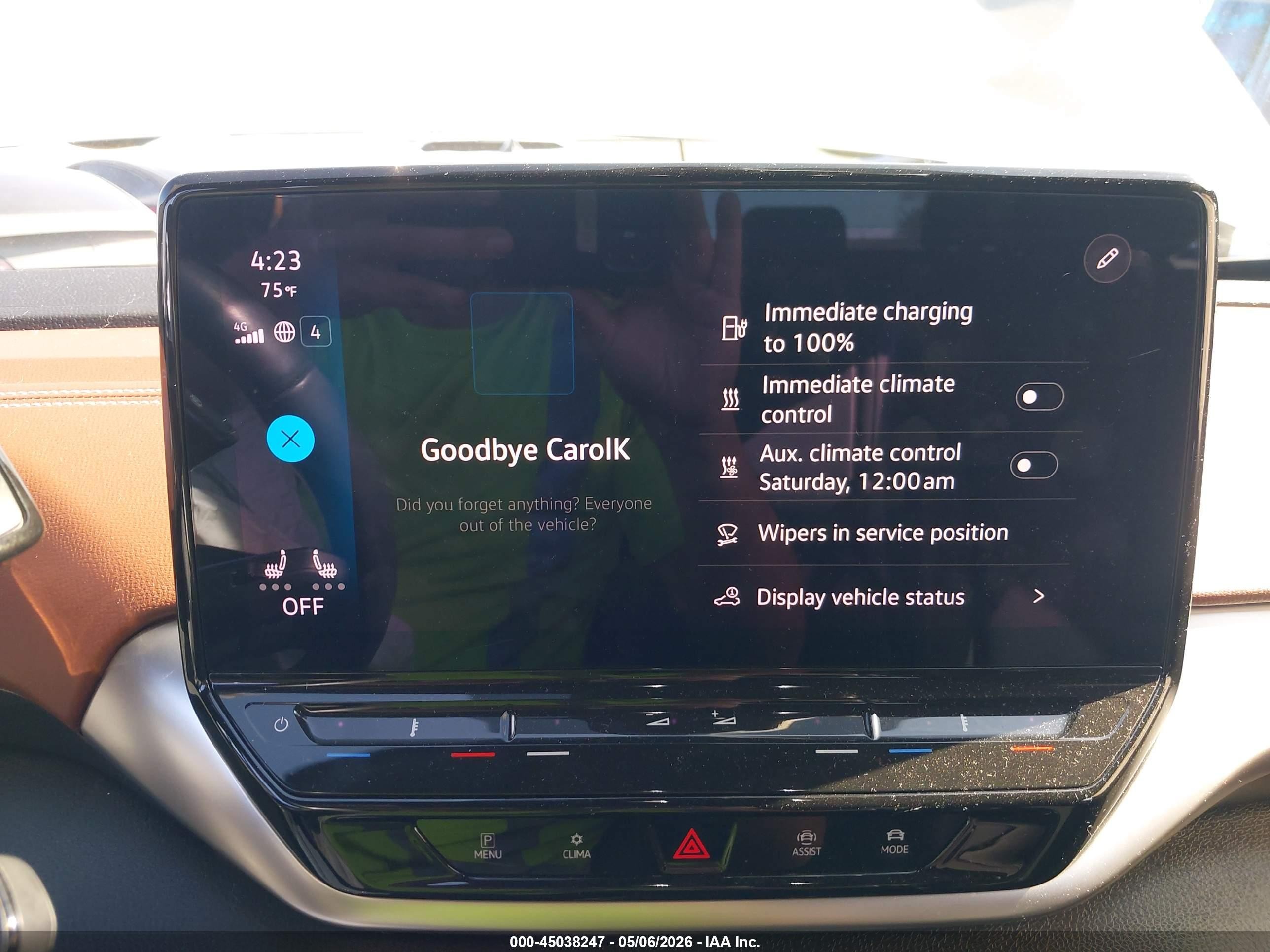2022 Volkswagen Id.4 Pro S Gray vin: WVGTMPE23NP040653