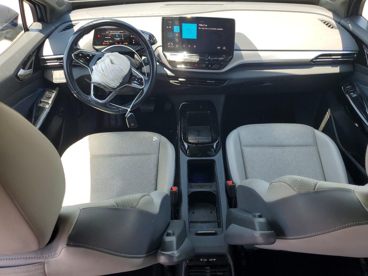 2021 Volkswagen Id.4 Pro S Blue vin: WVGTMPE25MP026753