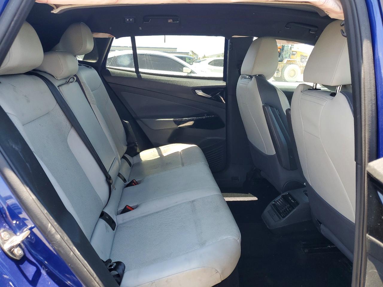 2021 Volkswagen Id.4 Pro S Blue vin: WVGTMPE25MP026753