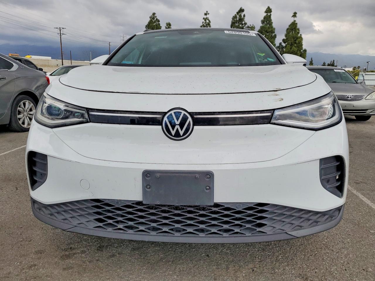 2021 Volkswagen Id.4 Pro S Белый vin: WVGTMPE2XMP028045