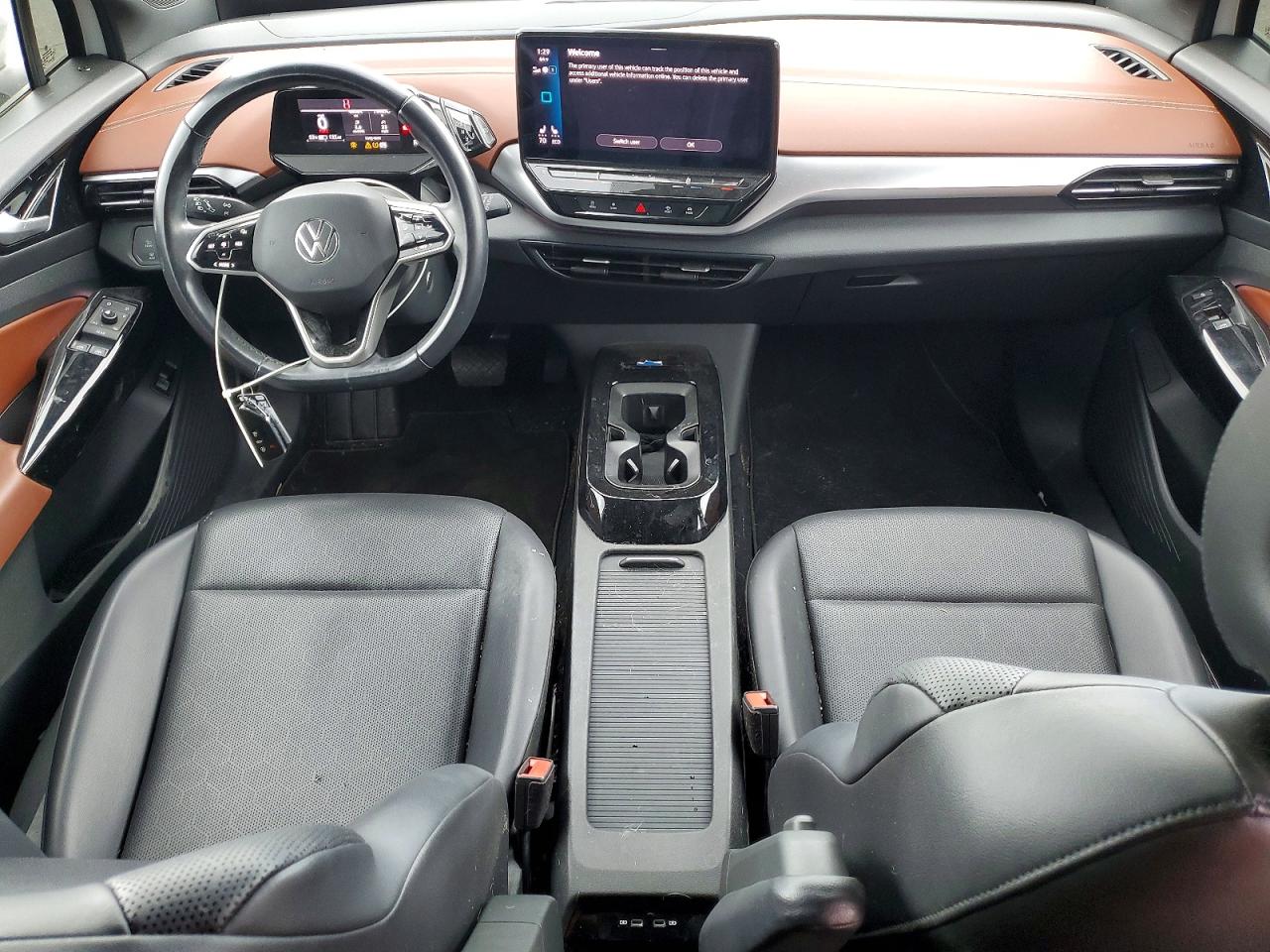 2021 Volkswagen Id.4 Pro S Белый vin: WVGTMPE2XMP028045