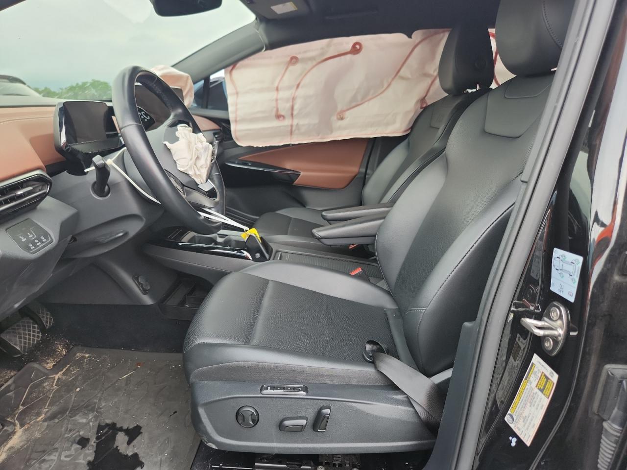2021 Volkswagen Id.4 Pro S Черный vin: WVGUNPE25MP065246