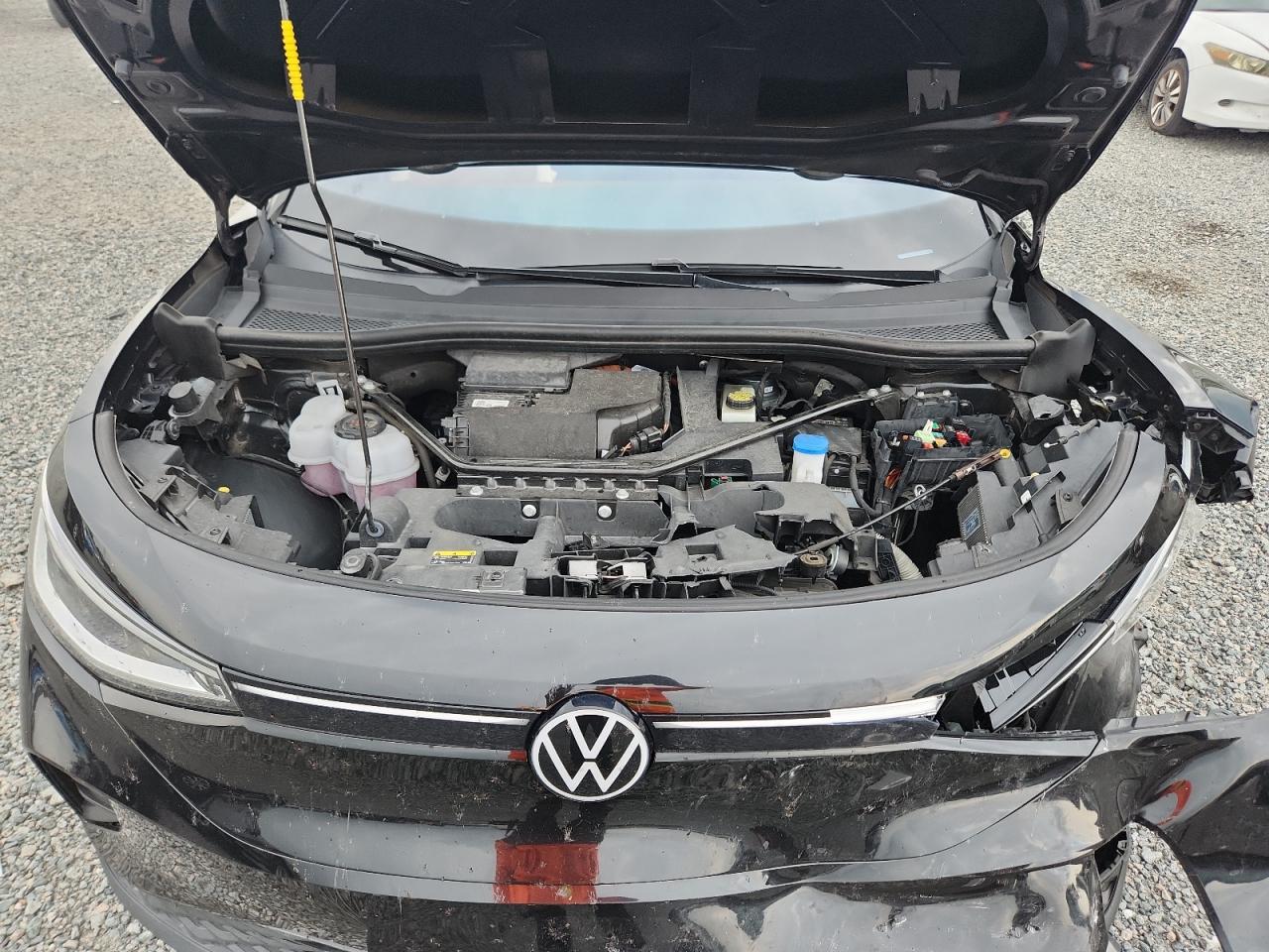 2021 Volkswagen Id.4 Pro S Черный vin: WVGUNPE25MP065246