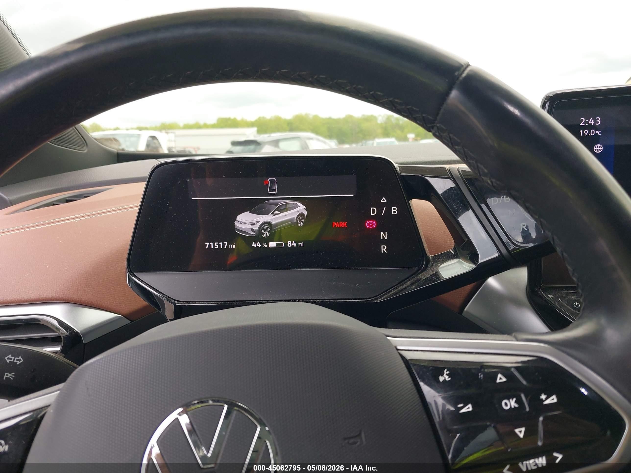2021 Volkswagen Id.4 Awd Pro S Gray vin: WVGUNPE29MP063578