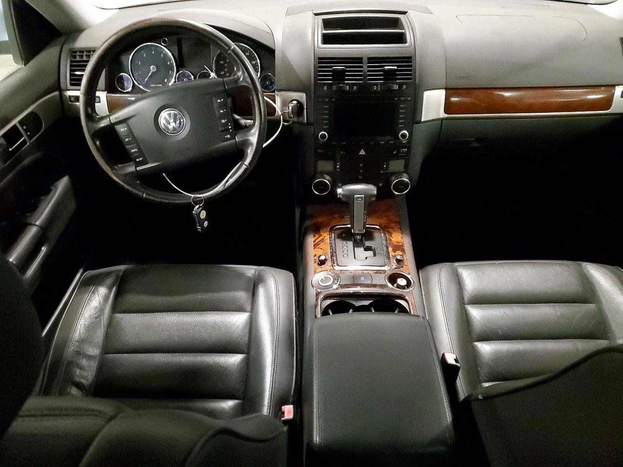 2007 Volkswagen Touareg V6 Blue vin: WVGZE77L57D023502