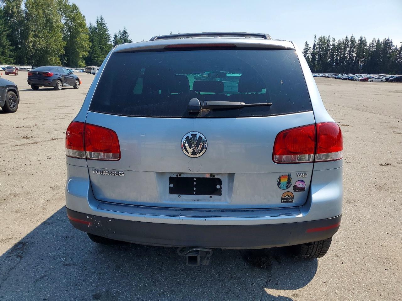 2005 Volkswagen Touareg 3.2 Blue vin: WVGZG77L15D076575