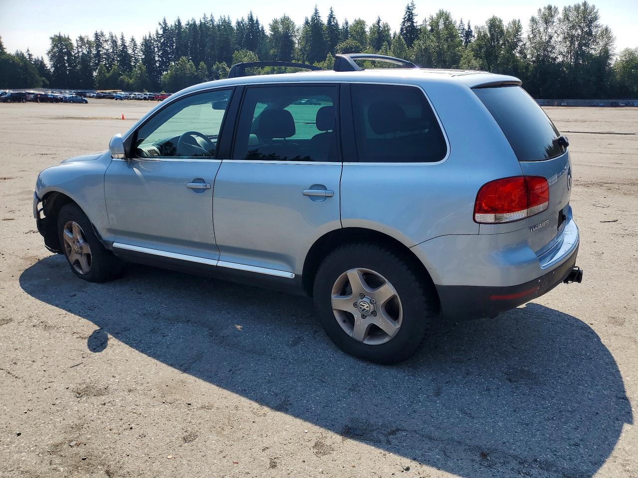 2005 Volkswagen Touareg 3.2 Blue vin: WVGZG77L15D076575