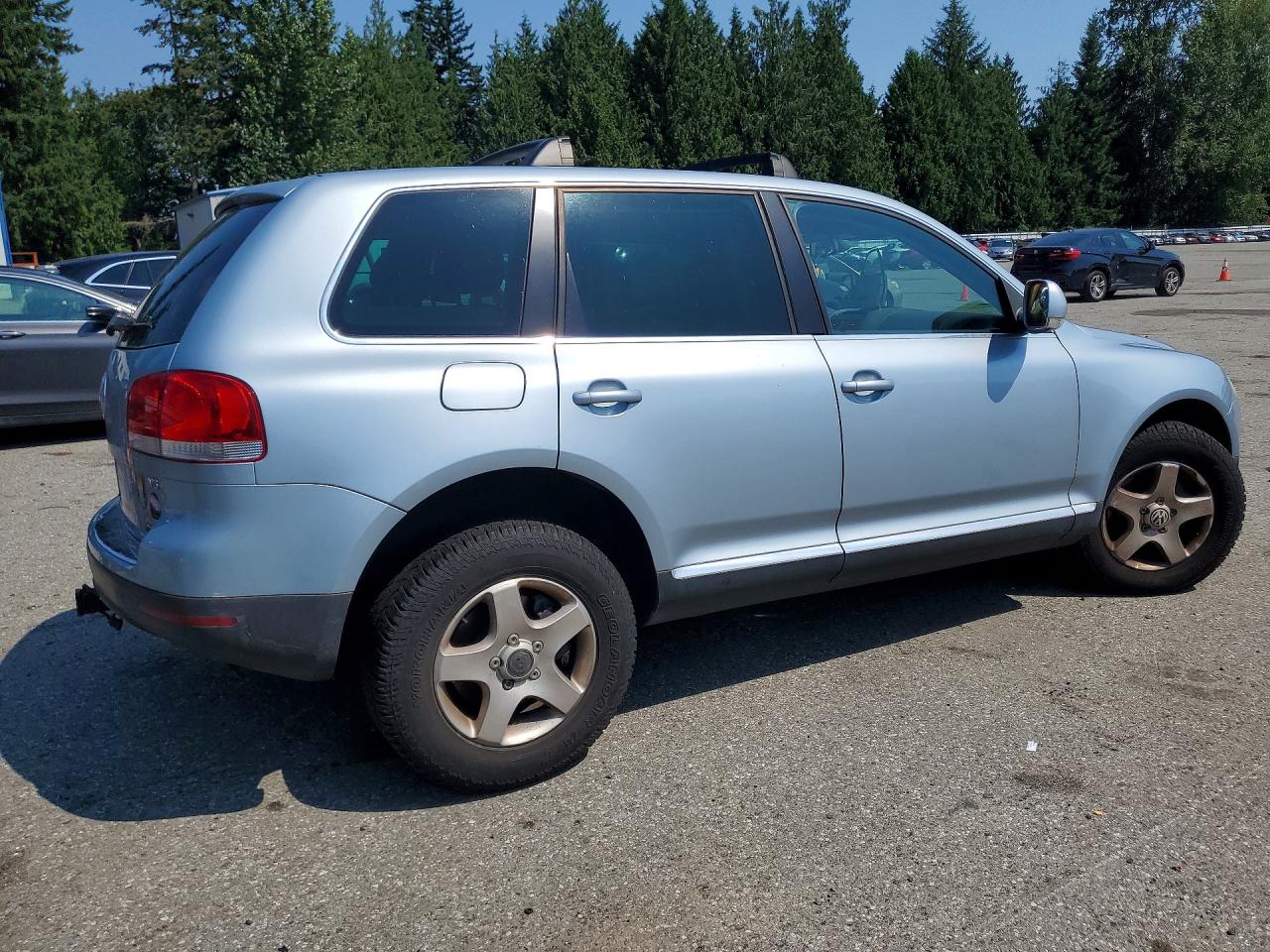 2005 Volkswagen Touareg 3.2 Blue vin: WVGZG77L15D076575