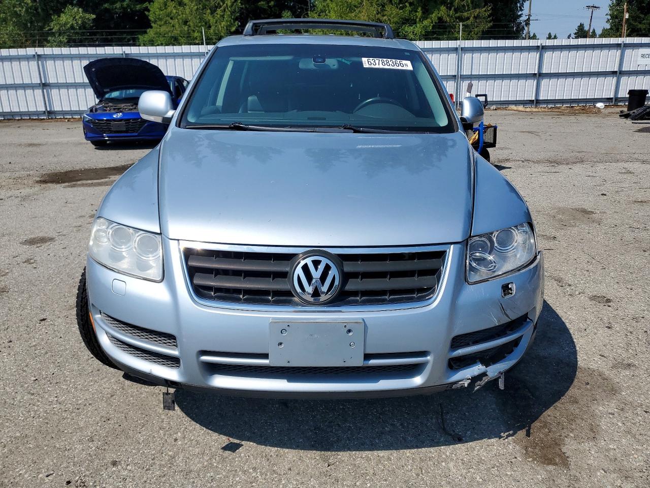 2005 Volkswagen Touareg 3.2 Blue vin: WVGZG77L15D076575