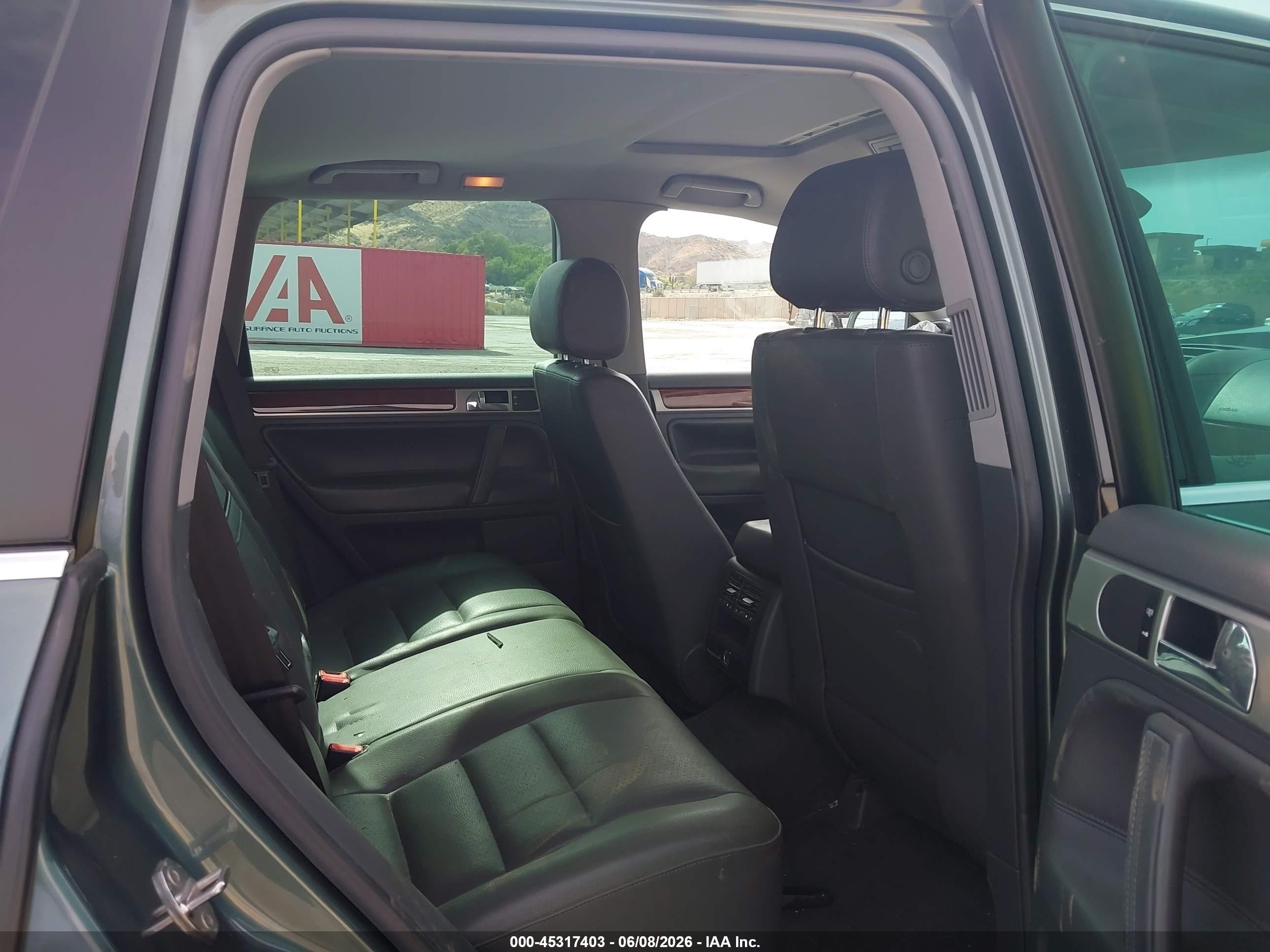 2006 Volkswagen Touareg V6 Green vin: WVGZG77L16D004230