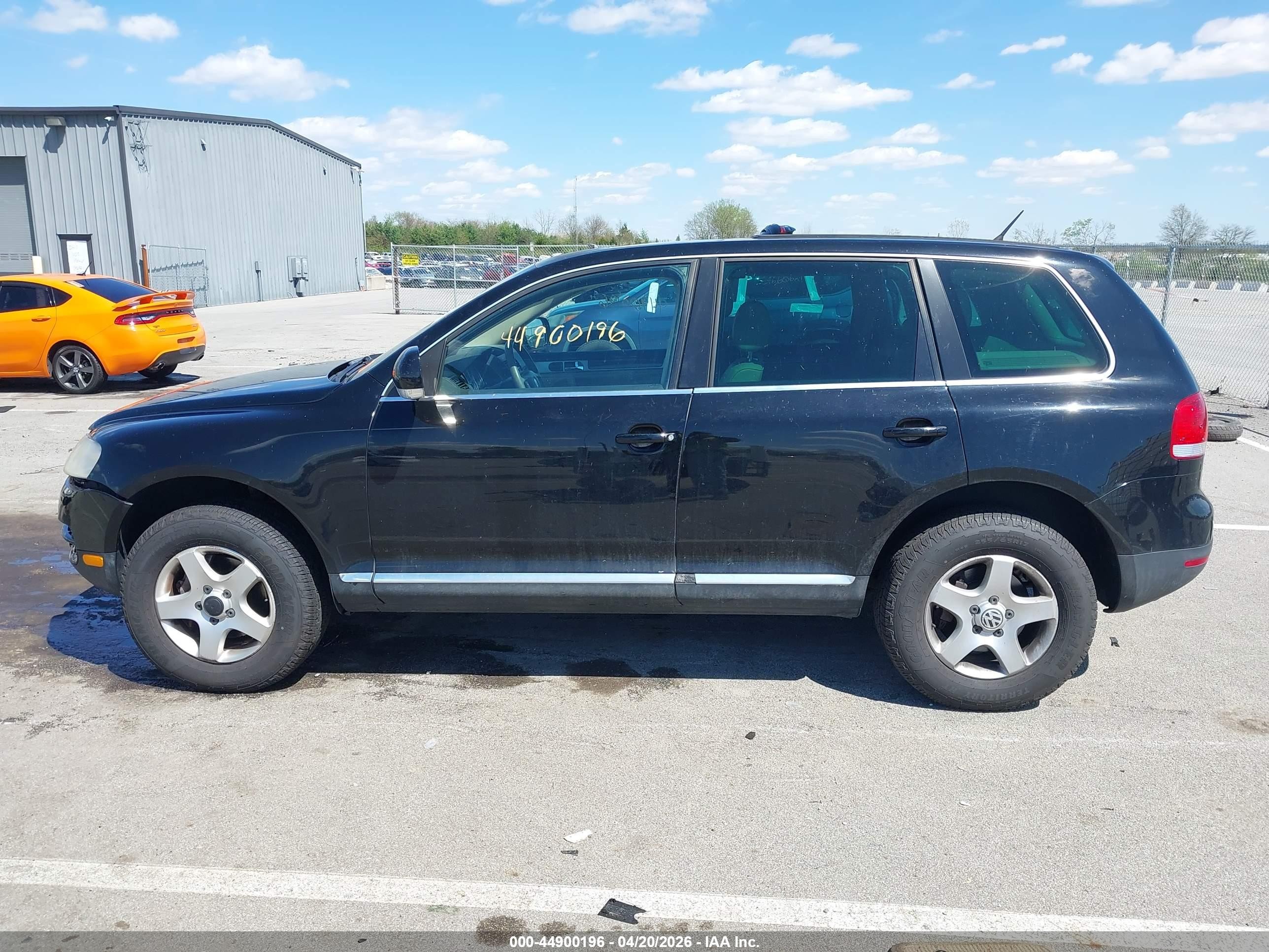 2006 Volkswagen Touareg V6 Черный vin: WVGZG77L26D006276