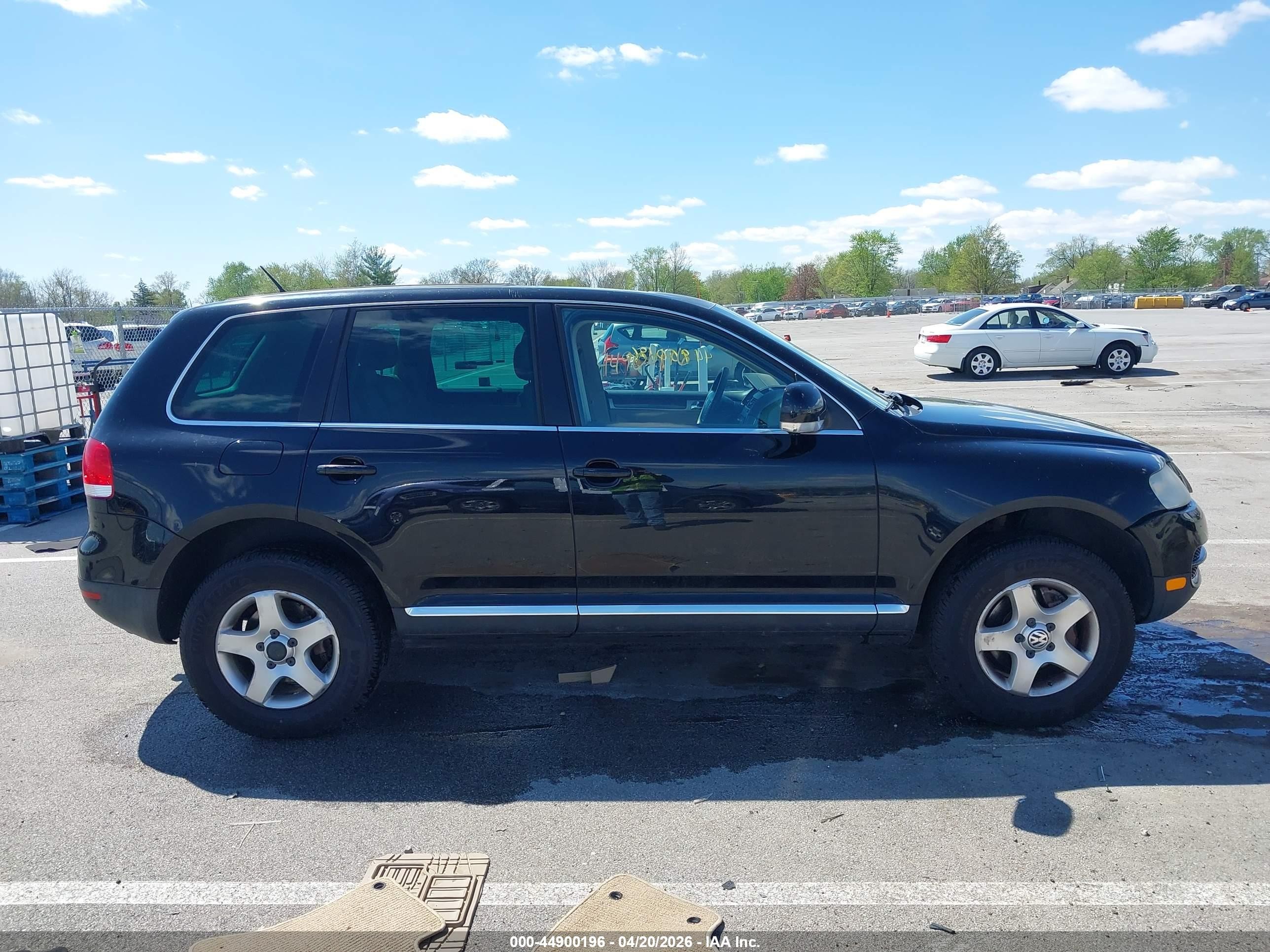 2006 Volkswagen Touareg V6 Черный vin: WVGZG77L26D006276