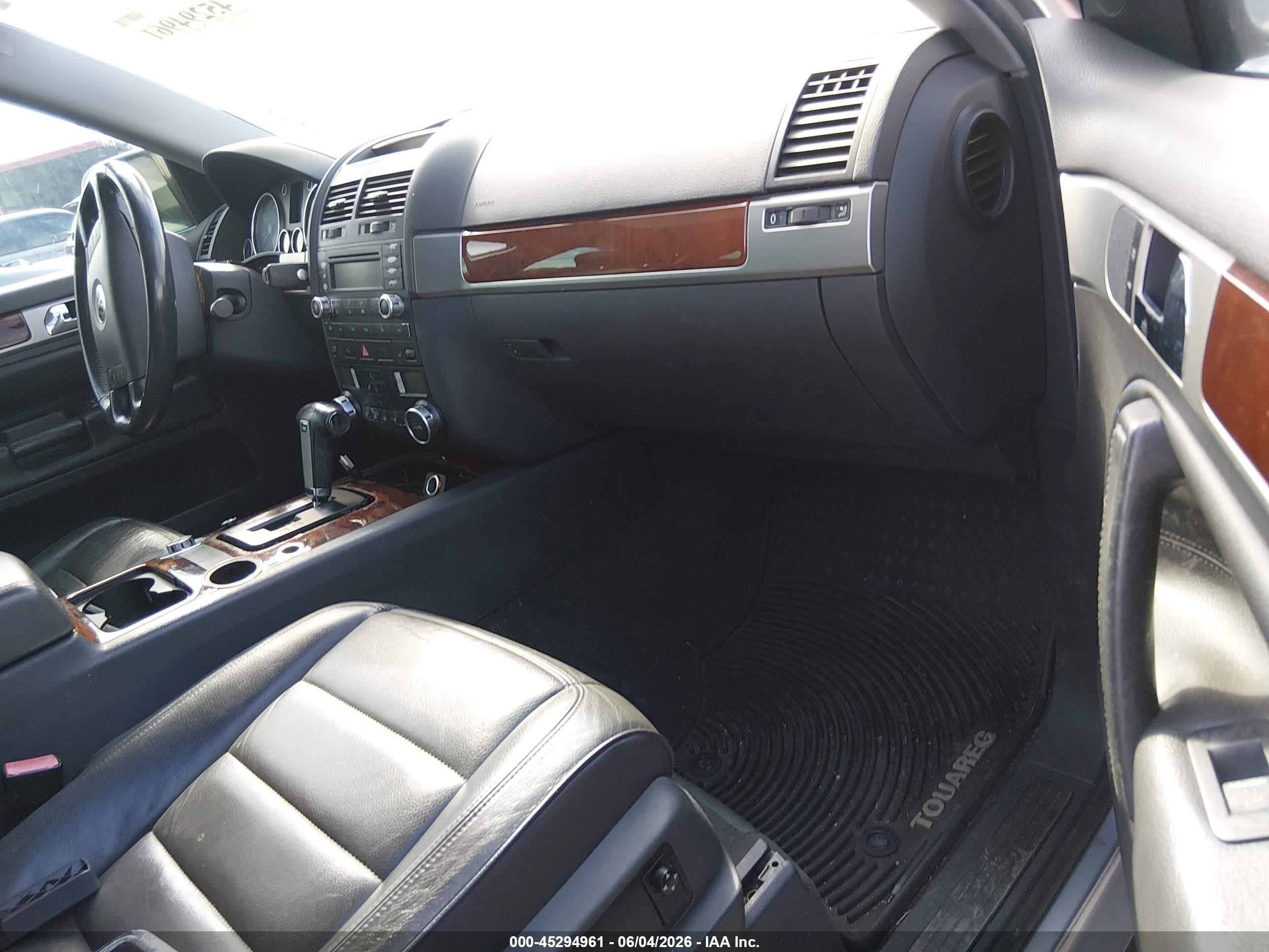2006 Volkswagen Touareg V6 Gray vin: WVGZG77L36D007680