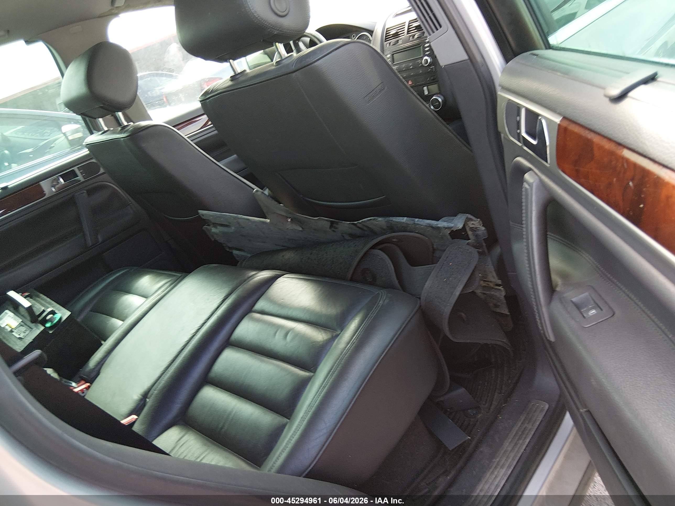 2006 Volkswagen Touareg V6 Gray vin: WVGZG77L36D007680