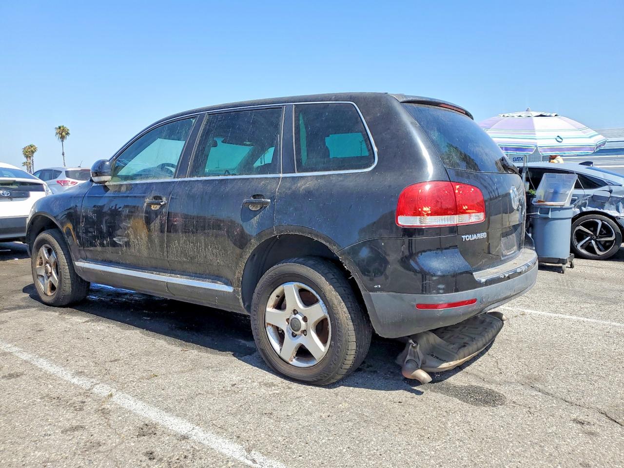 2006 Volkswagen Touareg 3.2 Black vin: WVGZG77L56D013402