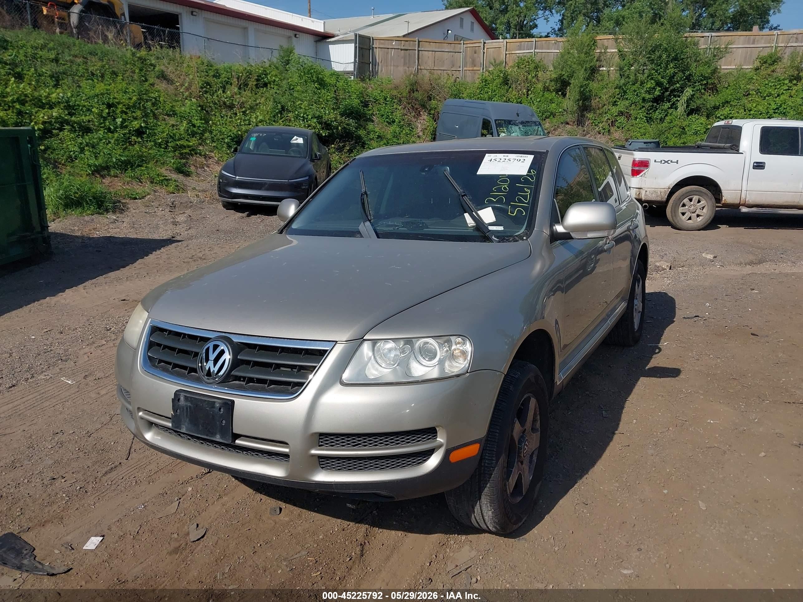 2006 Volkswagen Touareg V6 Tan vin: WVGZG77L56D041197