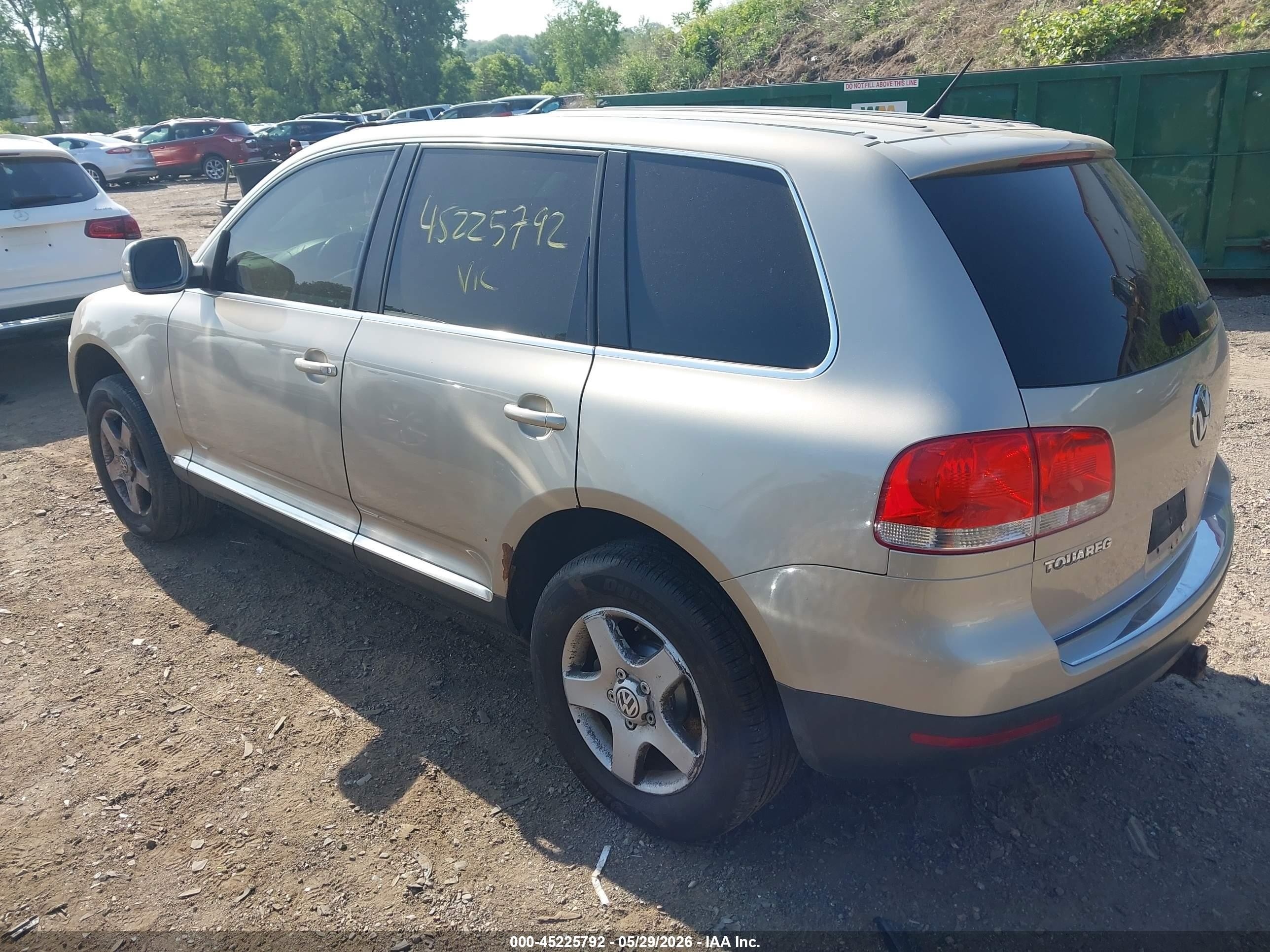 2006 Volkswagen Touareg V6 Tan vin: WVGZG77L56D041197