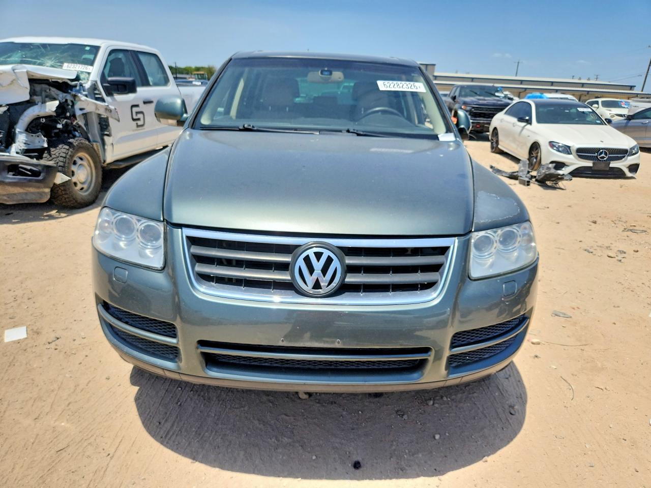 2005 Volkswagen Touareg 3.2 Gray vin: WVGZG77L65D021507