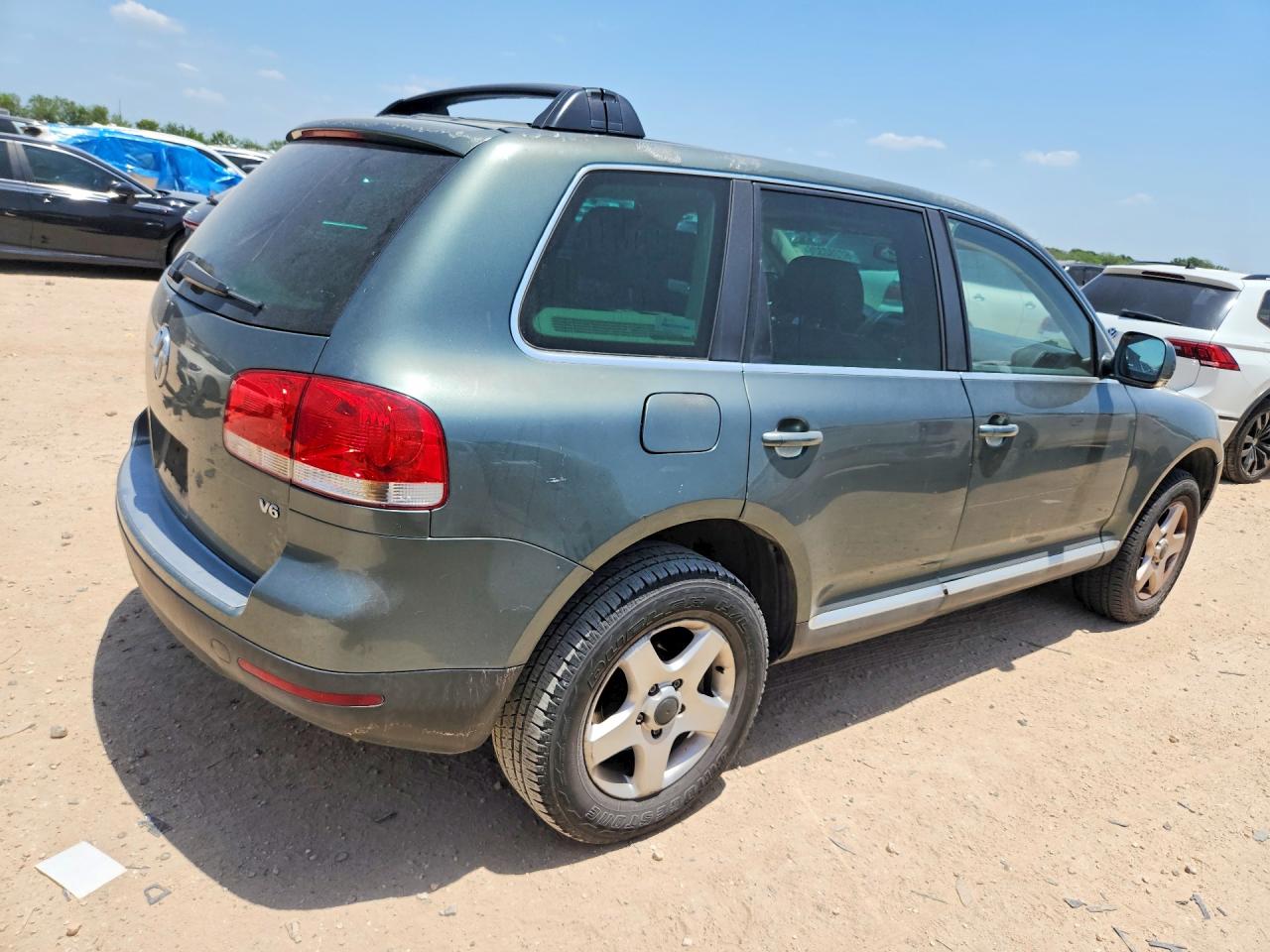 2005 Volkswagen Touareg 3.2 Gray vin: WVGZG77L65D021507