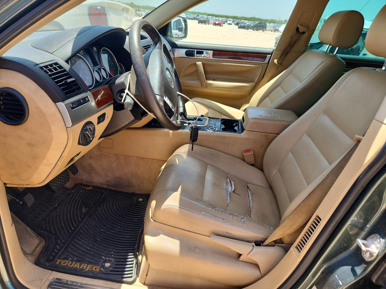 2005 Volkswagen Touareg 3.2 Gray vin: WVGZG77L65D021507