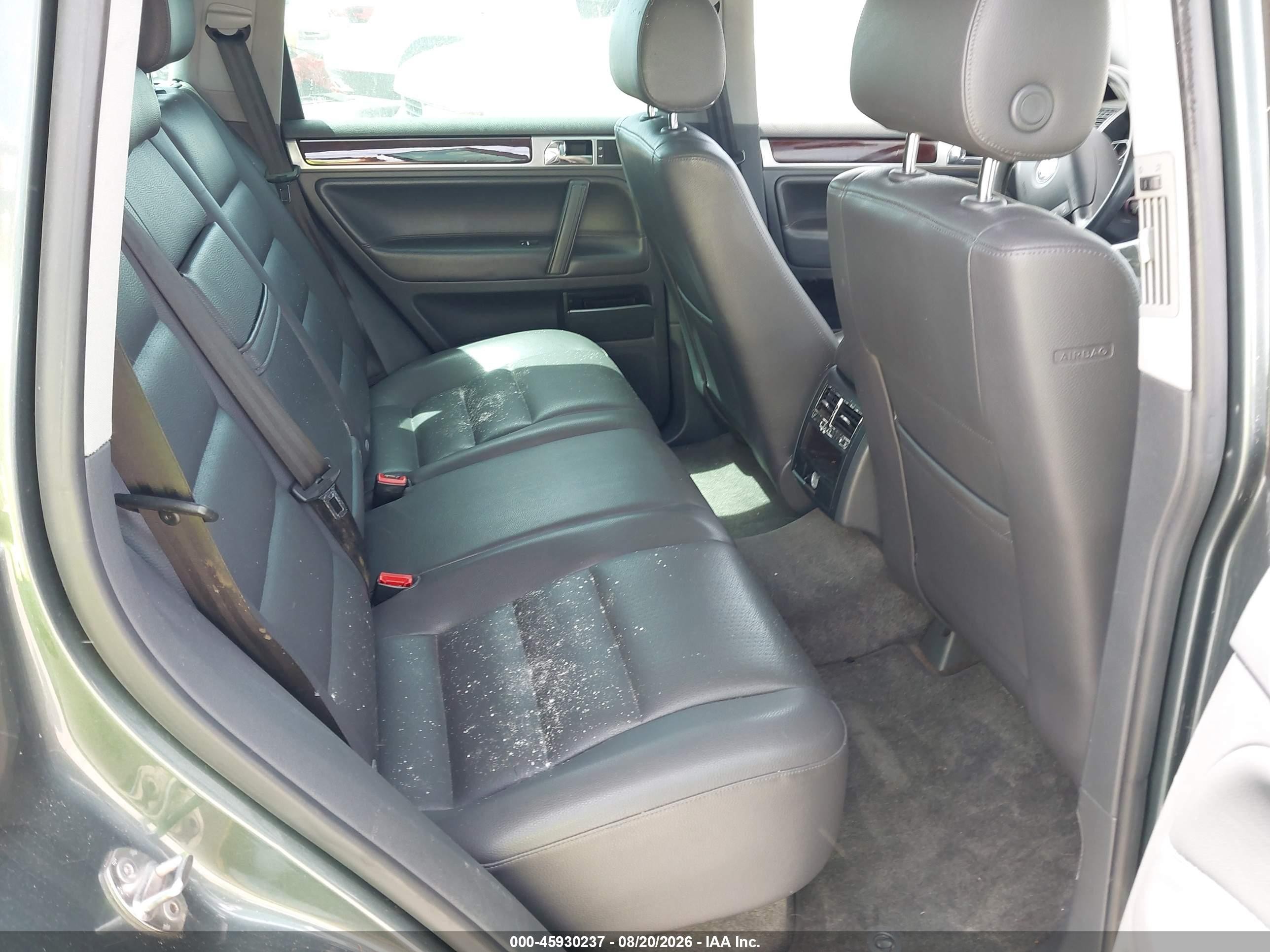 2005 Volkswagen Touareg 3.2 Green vin: WVGZG77L75D038932