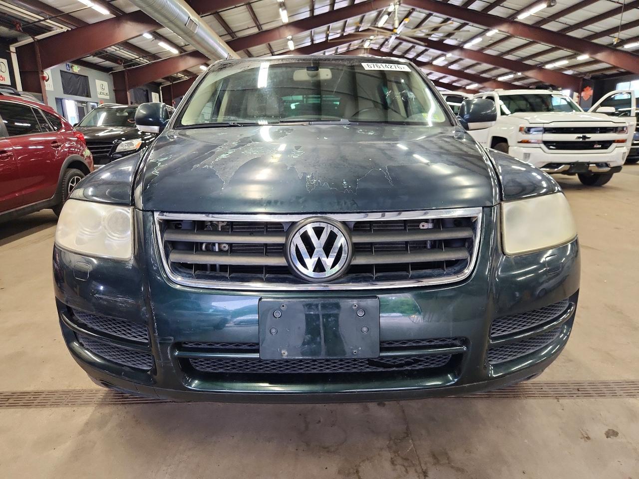 2005 Volkswagen Touareg 3.2 Green vin: WVGZG77LX5D031330