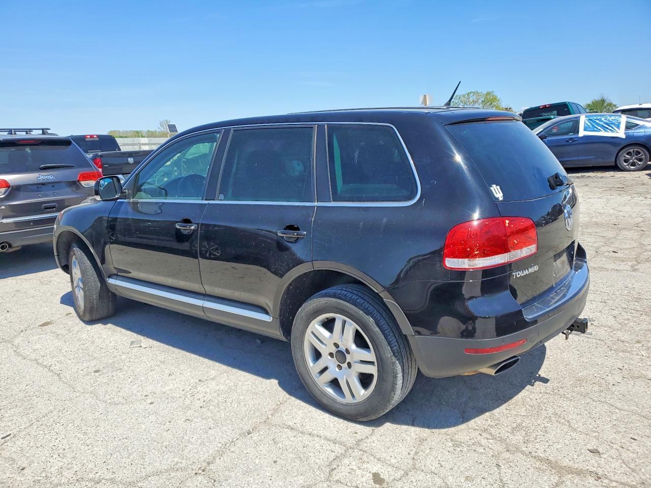 2006 Volkswagen Touareg 4.2 Black vin: WVGZM77L06D043531