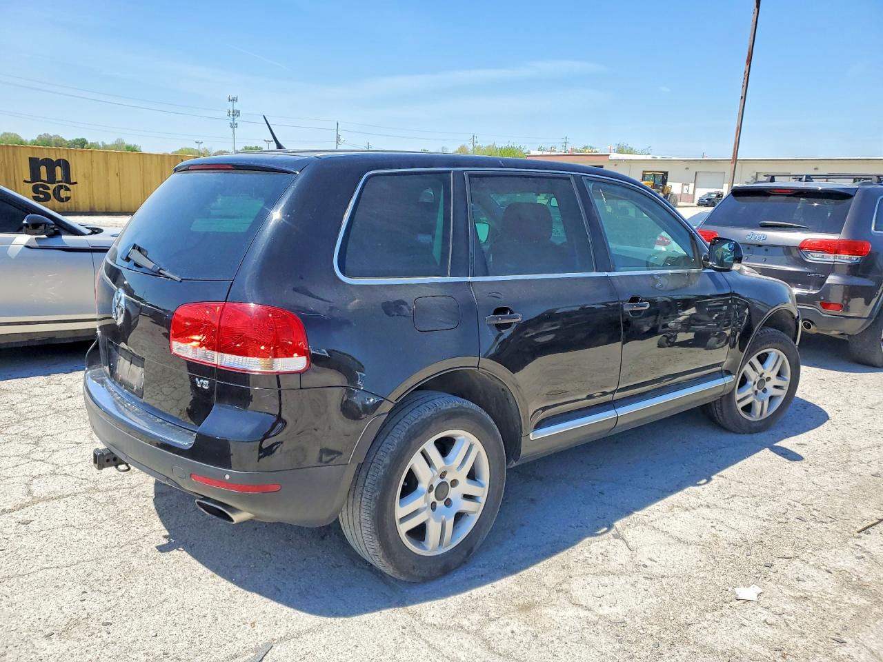 2006 Volkswagen Touareg 4.2 Black vin: WVGZM77L06D043531