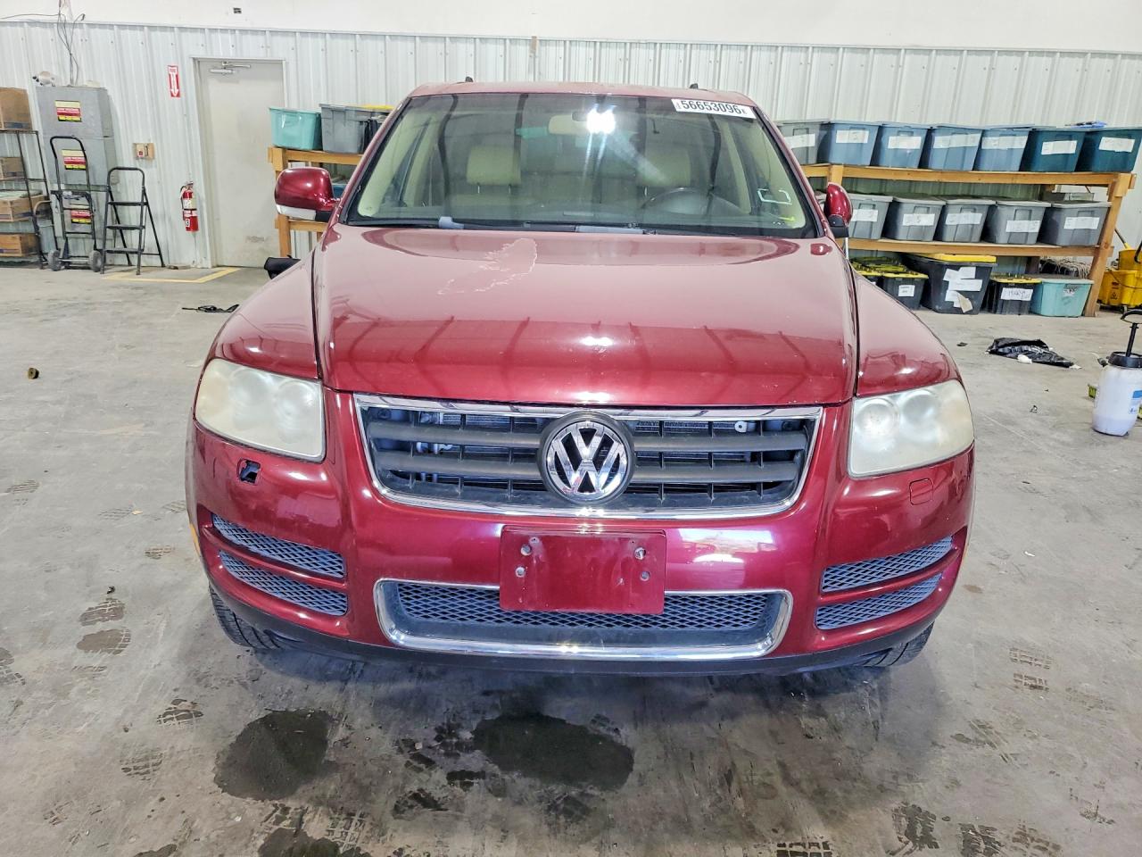 2005 Volkswagen Touareg 4.2 Burgundy vin: WVGZM77L85D072550