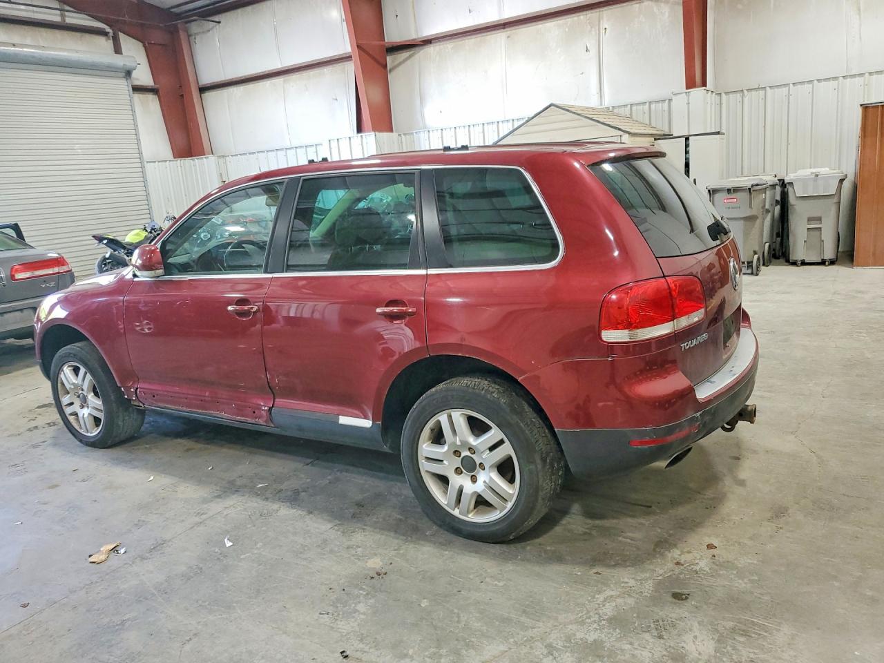 2005 Volkswagen Touareg 4.2 Burgundy vin: WVGZM77L85D072550