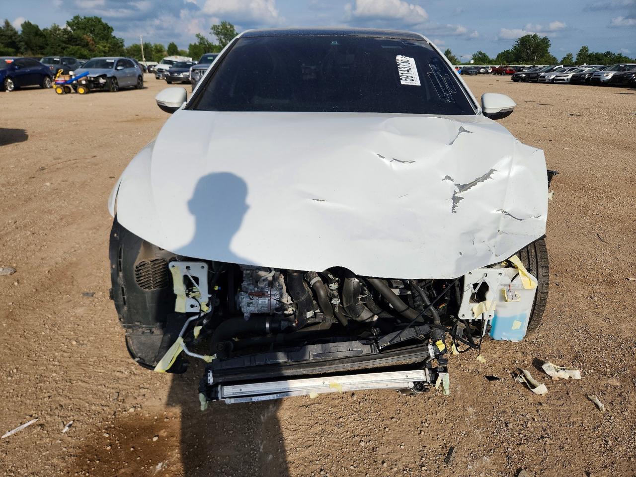 2024 Volkswagen Gti Se White vin: WVW3A7CD7RW228265