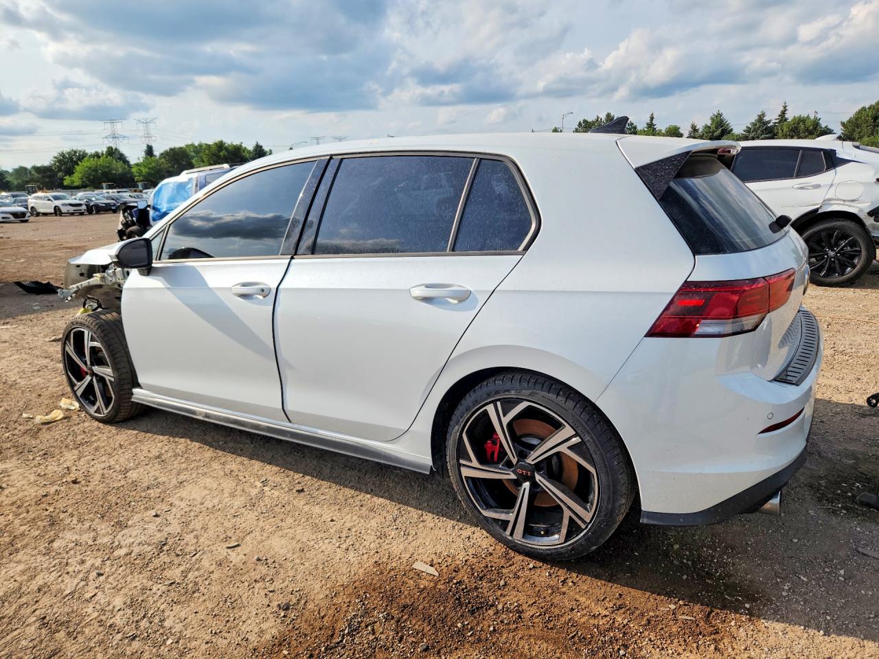 2024 Volkswagen Gti Se White vin: WVW3A7CD7RW228265