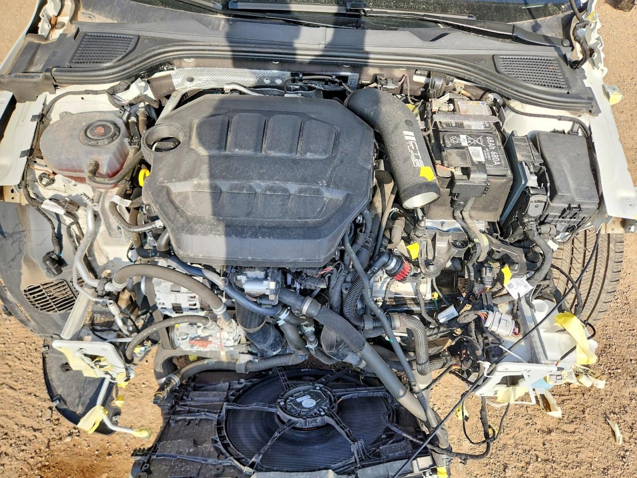 2024 Volkswagen Gti Se White vin: WVW3A7CD7RW228265