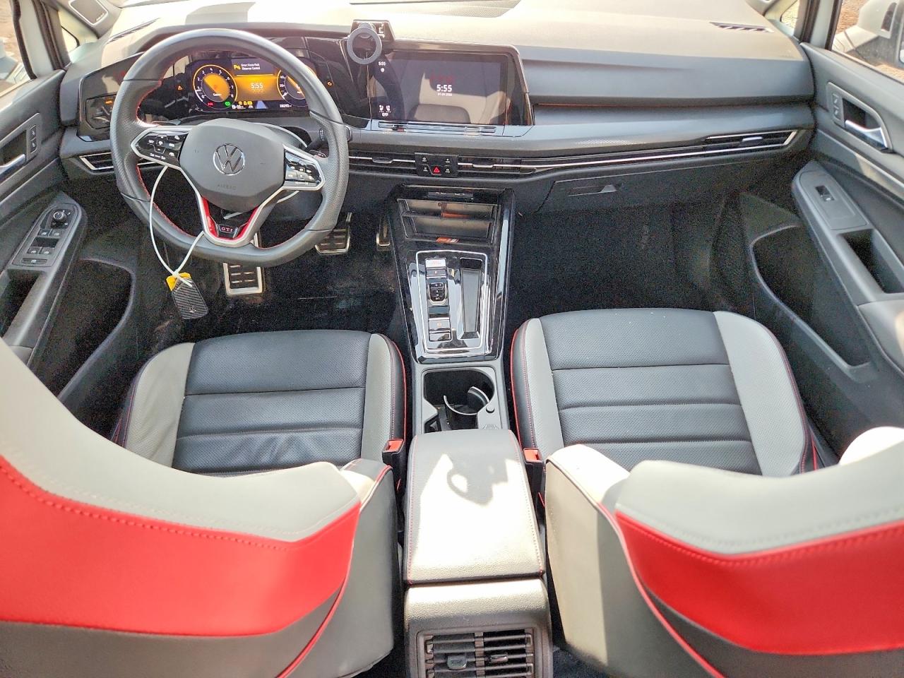 2024 Volkswagen Gti Se White vin: WVW3A7CD7RW228265