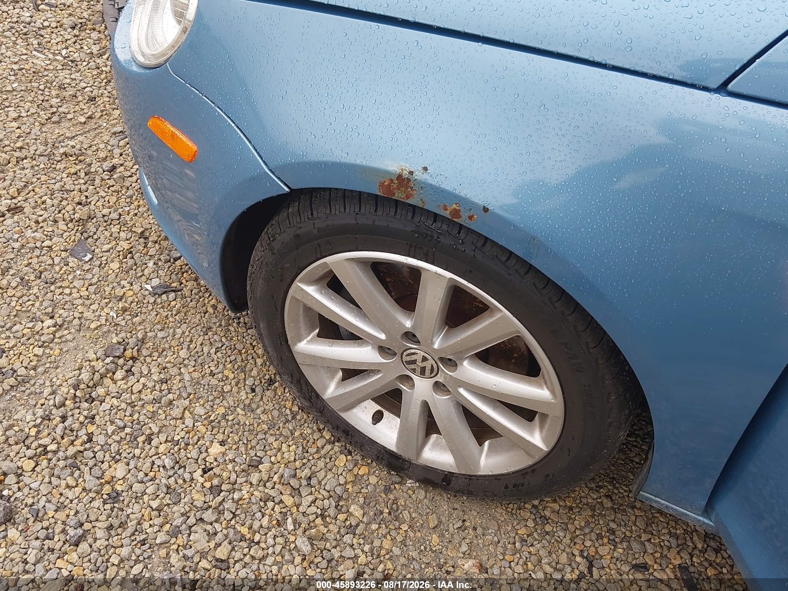 2008 Volkswagen Eos Komfort/turbo Синий vin: WVWAA71F68V025996