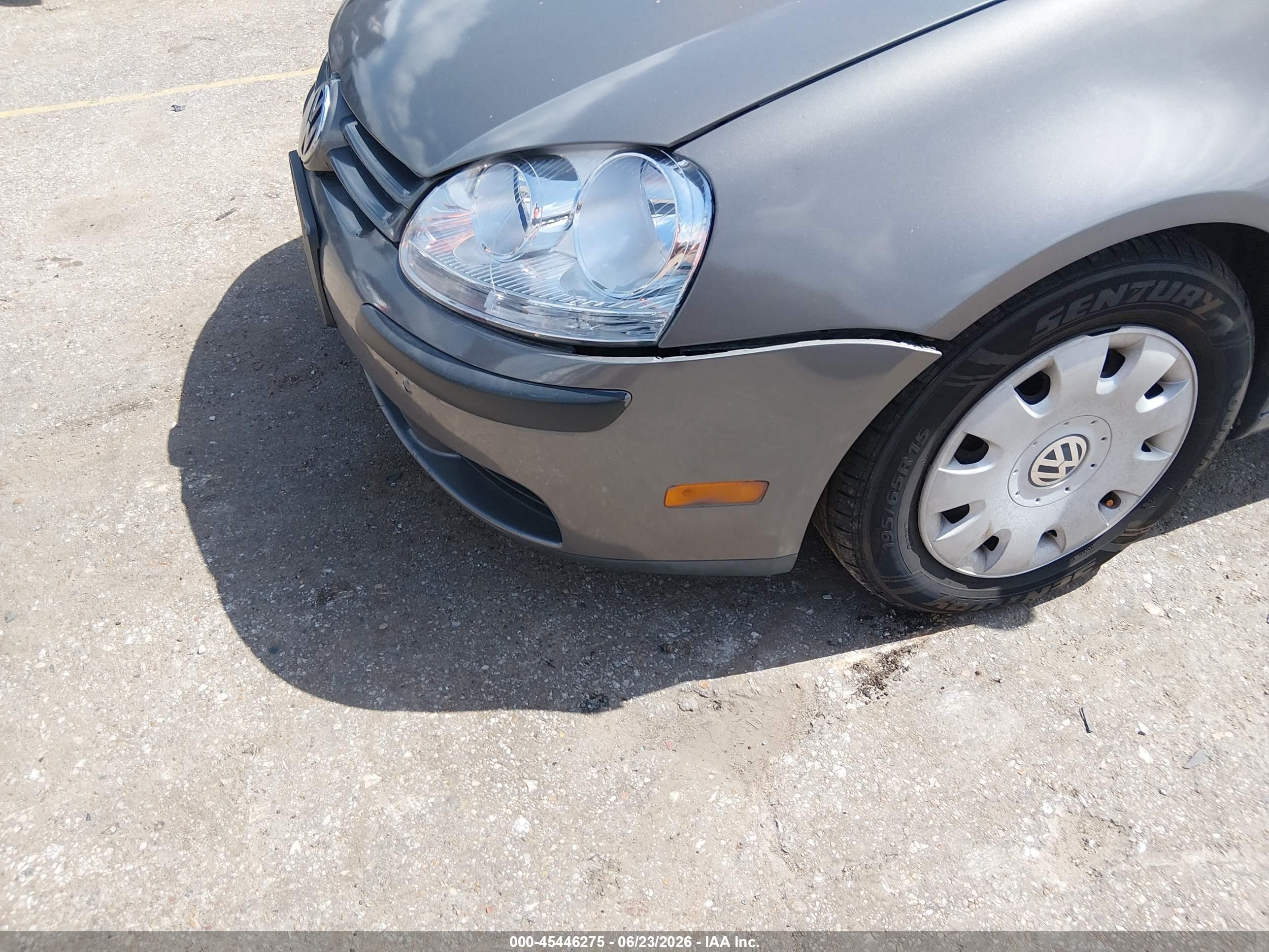 2008 Volkswagen Rabbit S Gray vin: WVWAA71K38W199919