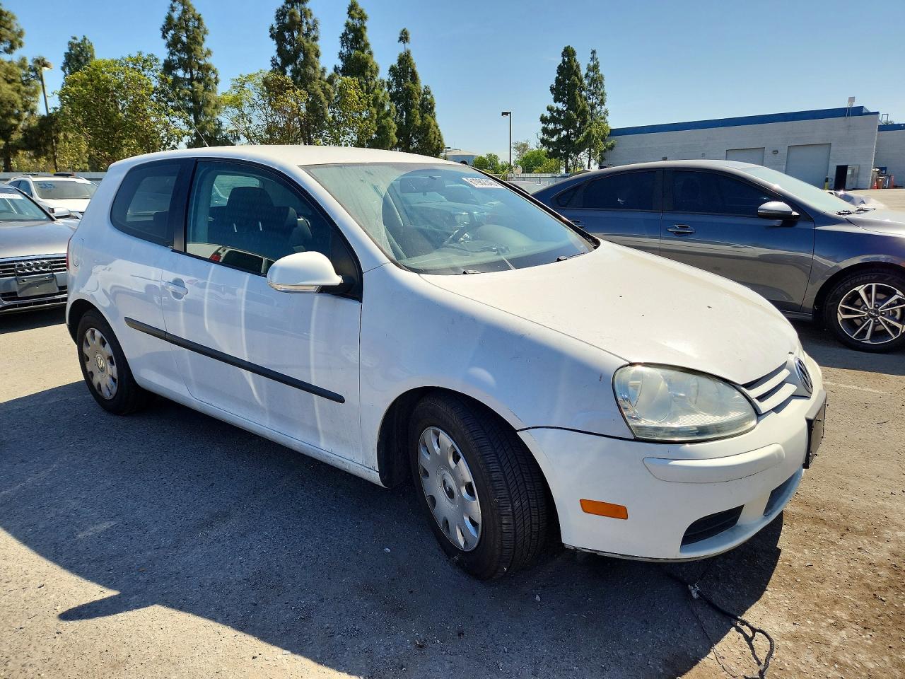 2008 Volkswagen Rabbit White vin: WVWAA71K48W220986