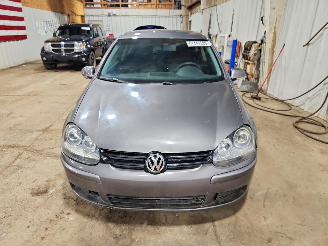 2008 Volkswagen Rabbit Gray vin: WVWAB71K58W275802