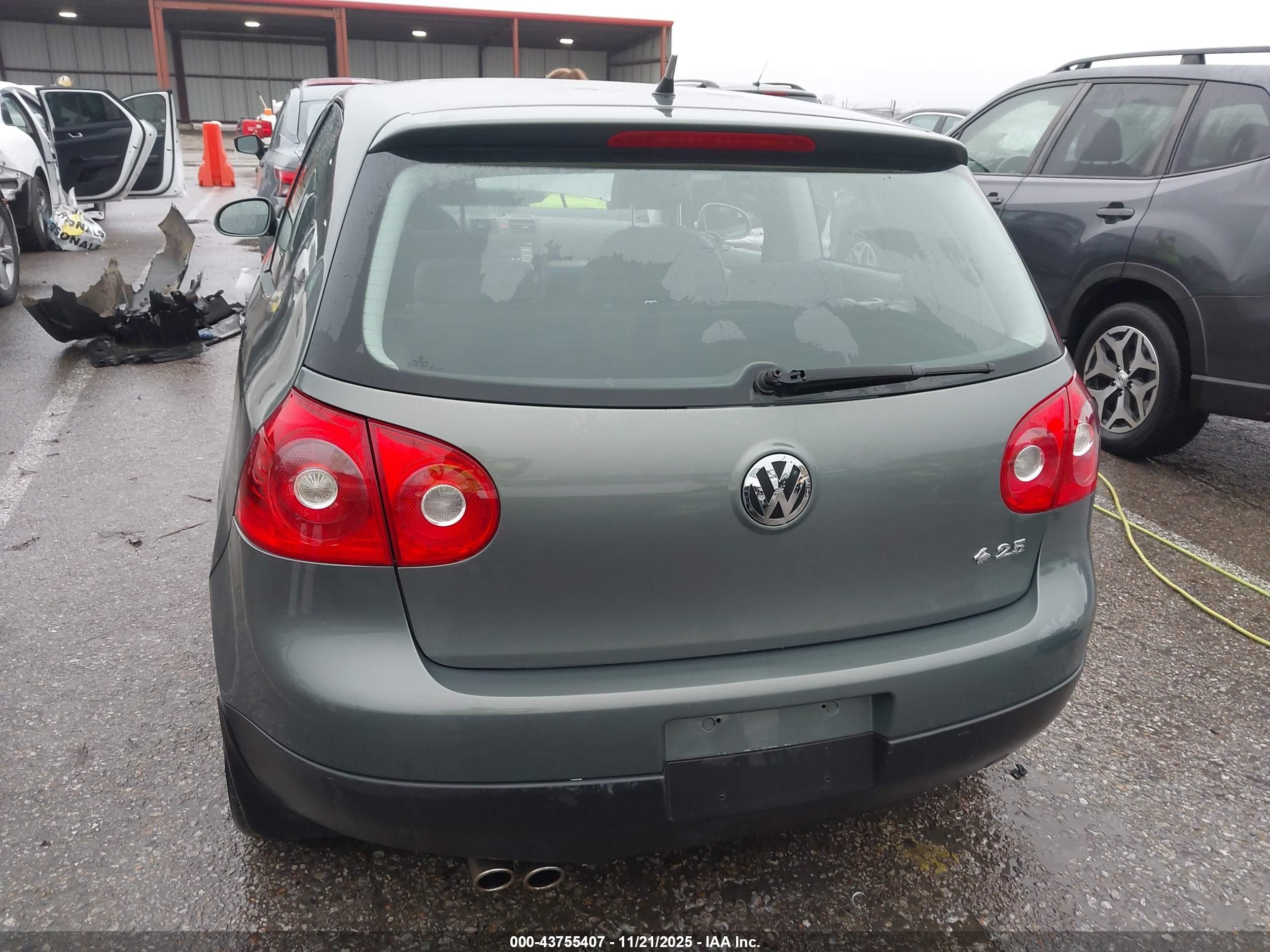 2008 Volkswagen Rabbit S Gray vin: WVWAB71K88W236931