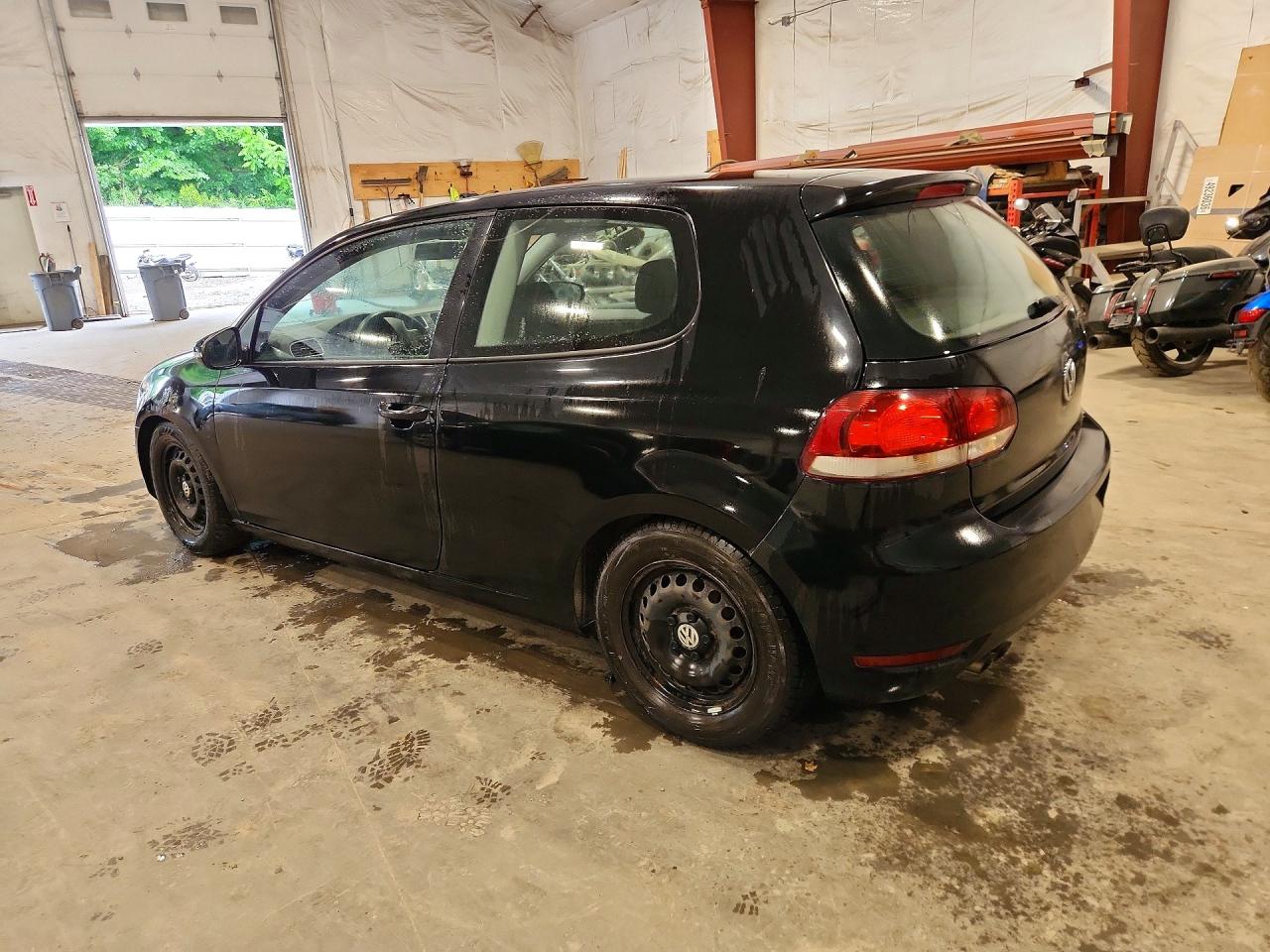 2013 Volkswagen Golf Black vin: WVWAB7AJ0DW133066